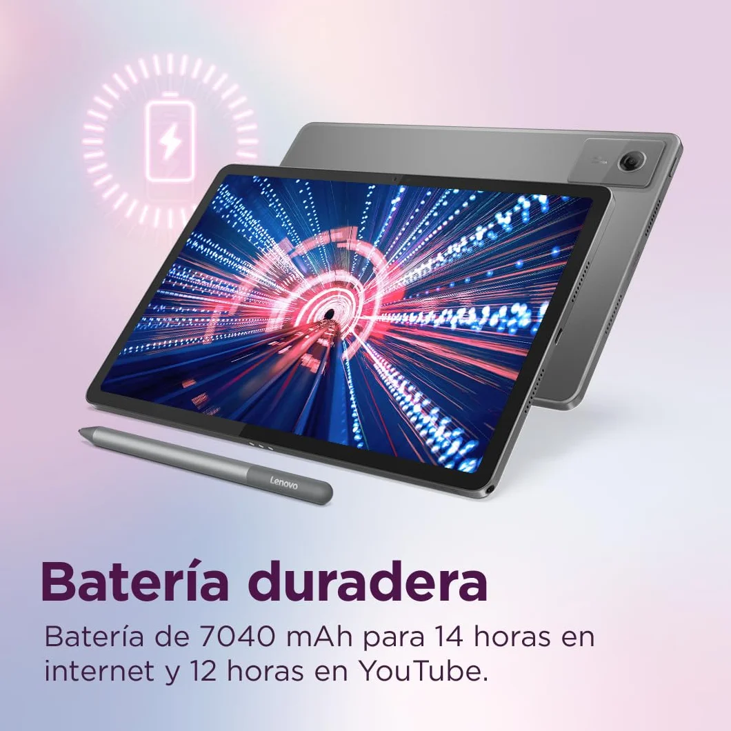 Lenovo Idea Tab 11" 2.5K Tablet 8GB RAM 128GB UFS MediaTek Dimensity 6300 Gris
