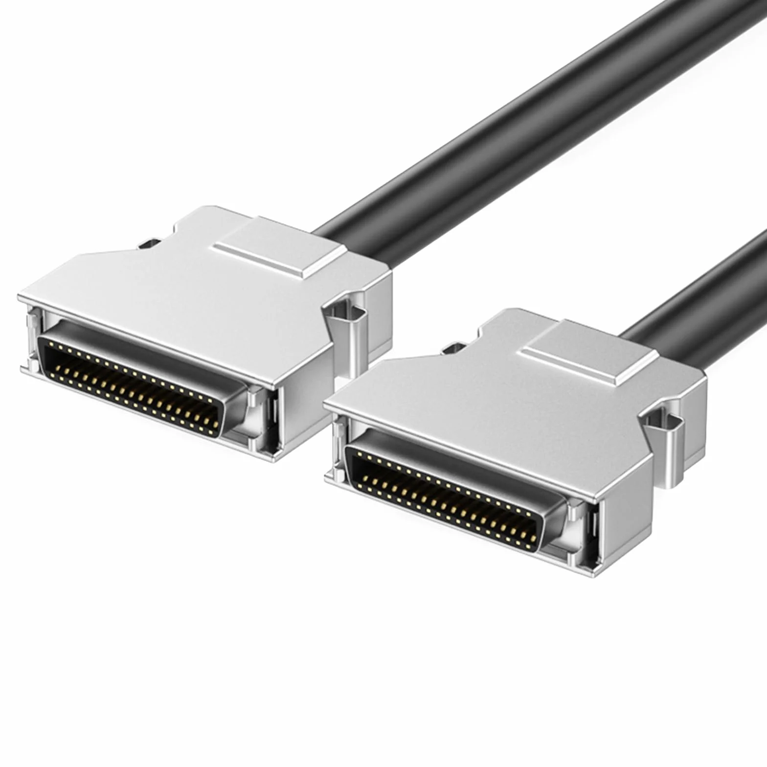 Cable SCSI de PVC de alta calidad SCSI hembra pin chapado en oro para transmisión de datos estable SCSI cable del escáner SCSI cable del quemador SCSI