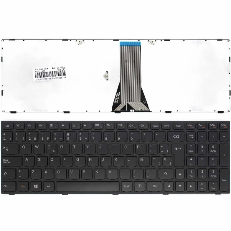 PORTATIL MOVIL - Teclado Compatible con Lenovo IDEAPAD B50-70 B50-80 B50-30 B50-45