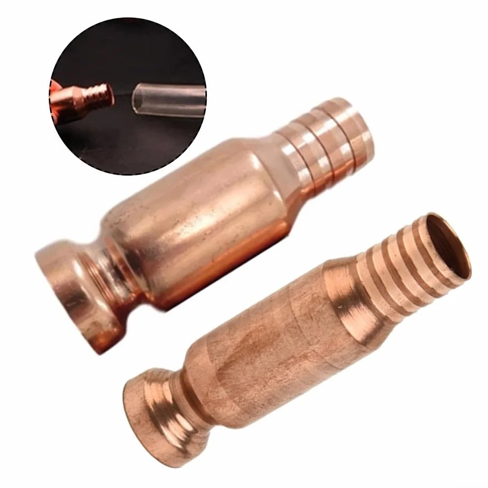 Sifón manual Besttoolifes para combustible, agua, aceite, transferencia de líquido autocebante, conector de latón, accesorios de cobre 15 mm 19 mm, paquete de 2