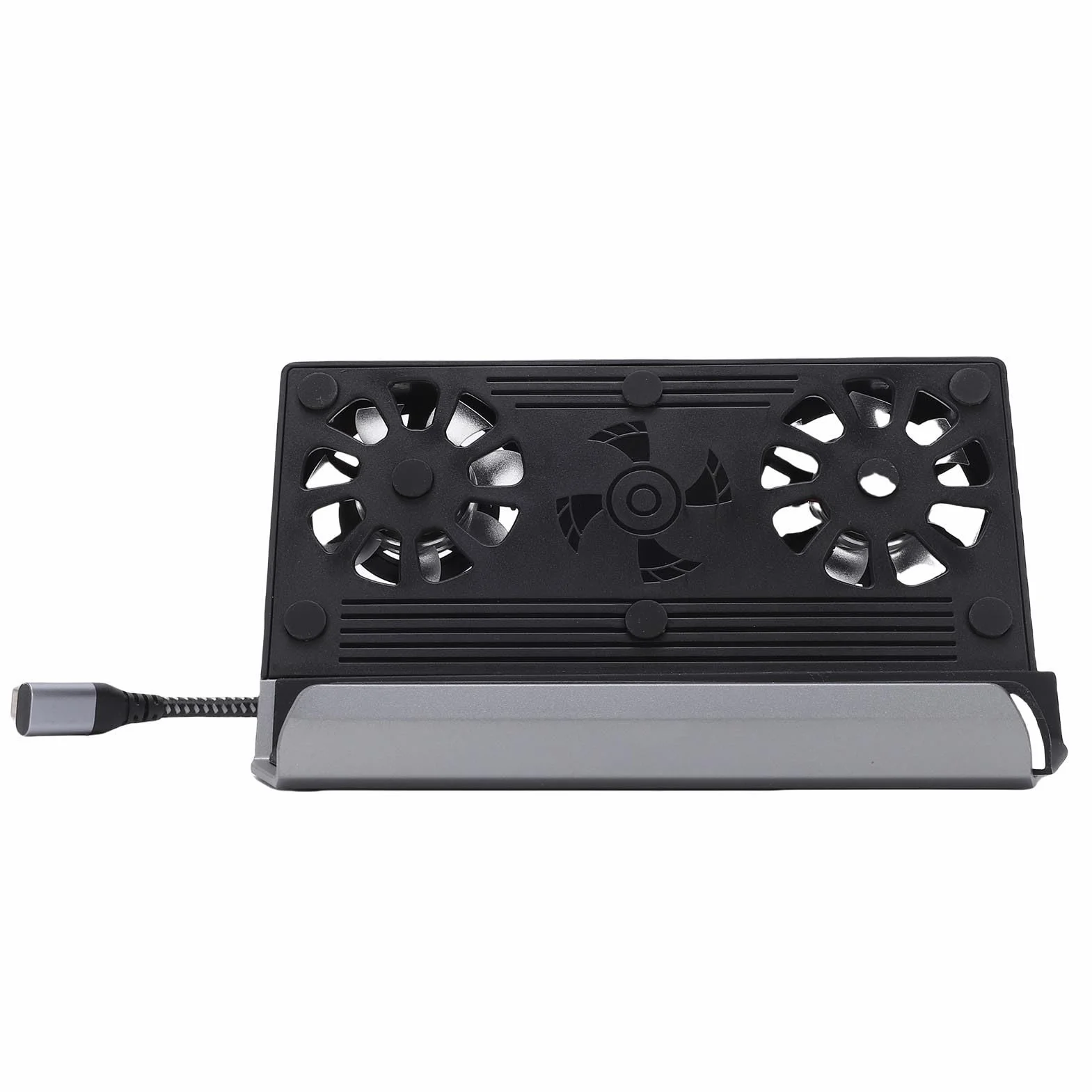 Bewinner 10 In1 Dock Gaming Dock para Go S OLED, 4K 60Hz HDMI, 100W PD Cargo Rápido, Ventiladores RGB de Doble Enfriamiento, Gigabit Ethernet, USB 3.0 Hub Compatible con Cubierta de