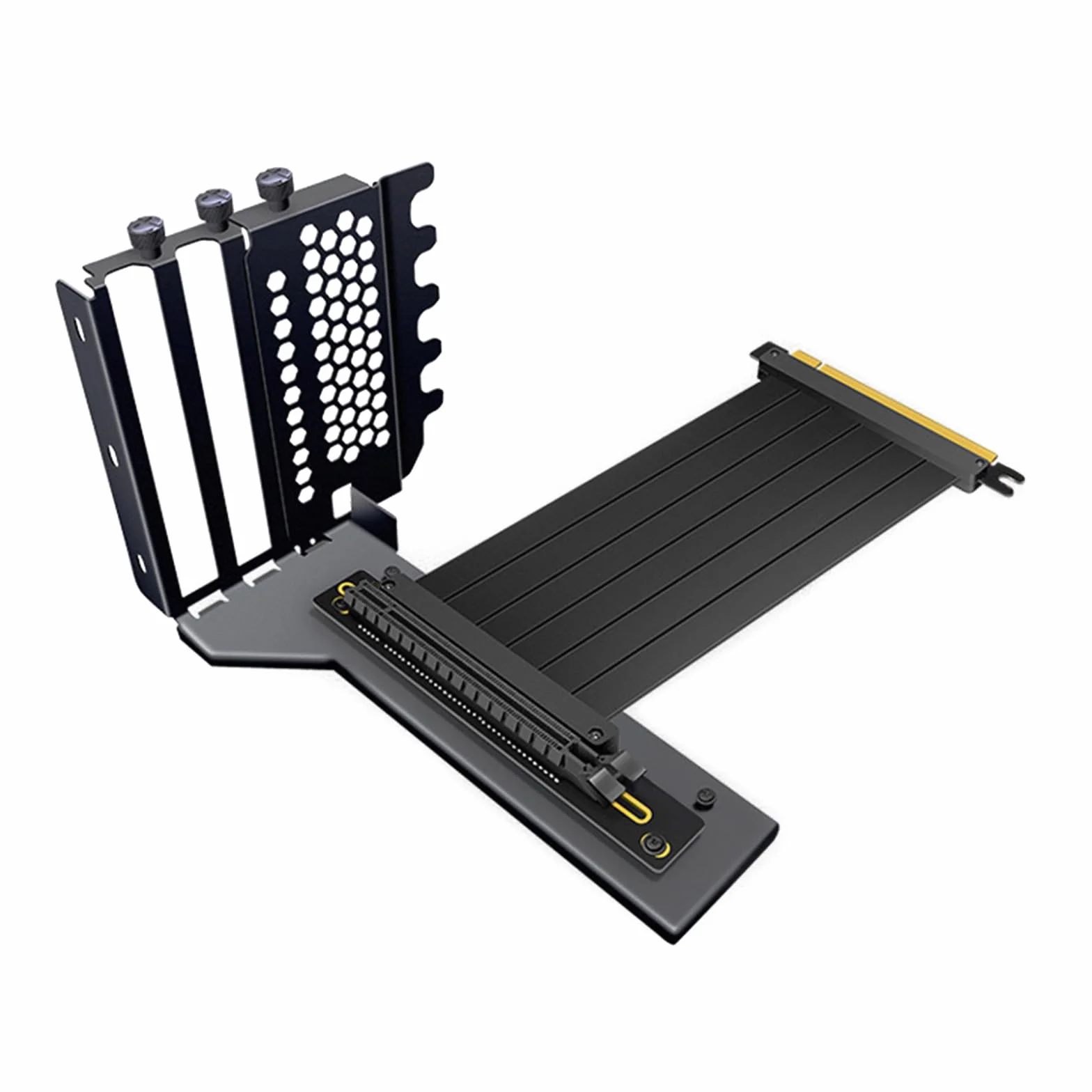 Soporte vertical para tarjetas gráficas PCIE3.0 X16, diseño de soporte para GPU, fácil de instalar para placas base y fundas anchas, mejoras de gráficos