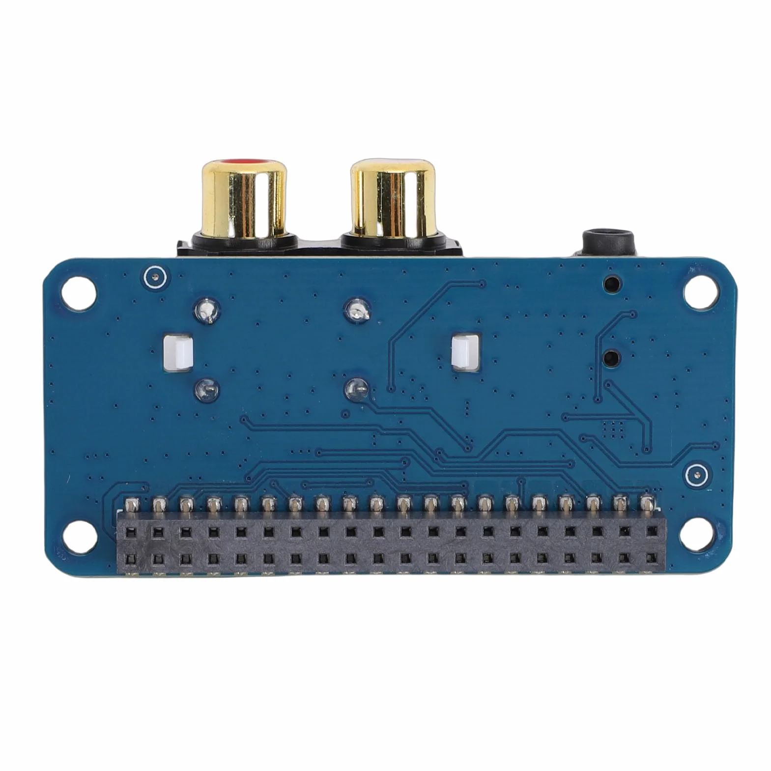GOWENIC Placa de Sonido Profesional PCM5122 DAC con Puerto de Auriculares de 3,5 Mm para RasPi 5 4B, 112dB SNR, Ideal para Amantes de la Música
