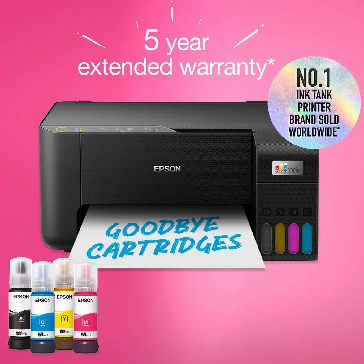 Epson EcoTank ET-2860 Ad inchiostro A4 5760 x 1440 DPI 33 ppm Wi-Fi (EcoTank ET-2860)