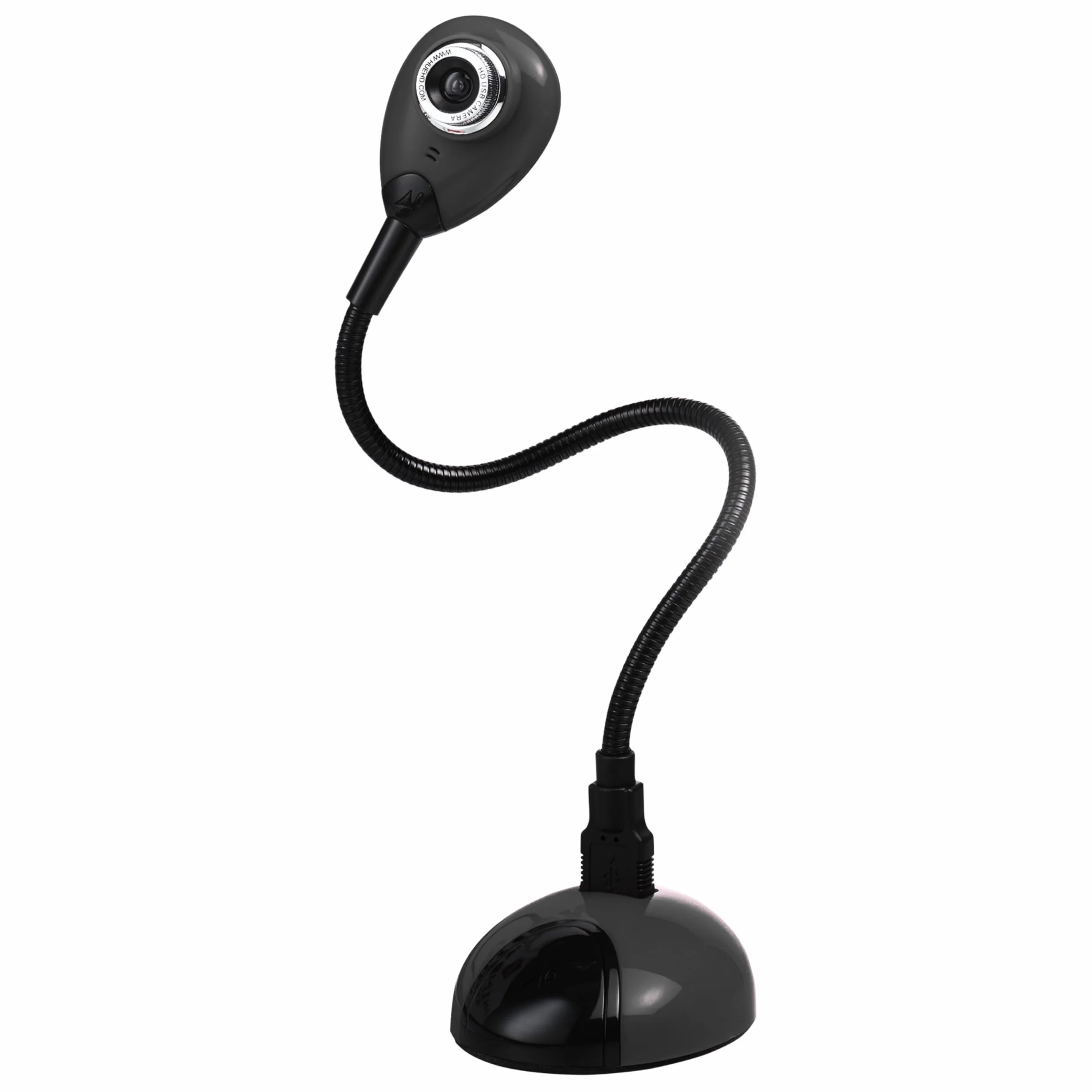 HUE HD: Cámara USB y visualizador portátil, Full HD 1080p (Negro) | Cámara flexible Full HD 1080p, micrófono, compatibilidad con Windows / ChromeOS / MacOS / iPadOS 17+