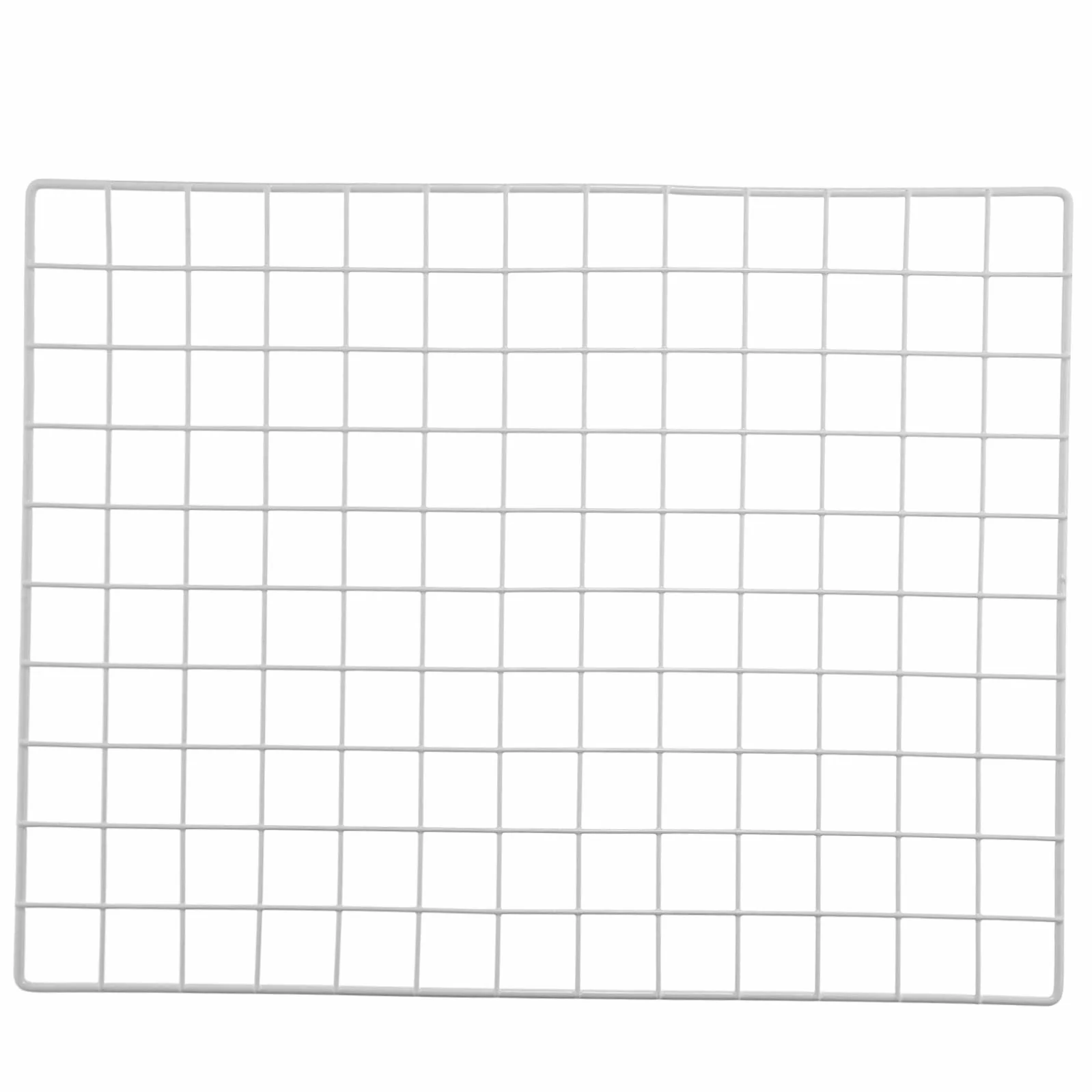 EXAOMBLE Panel de Rejilla Metálica para Colgar Fotos Pared de Hierro Espacio Extra de Almacenamiento Resistente al Desgaste para Decoración Práctica Hogar