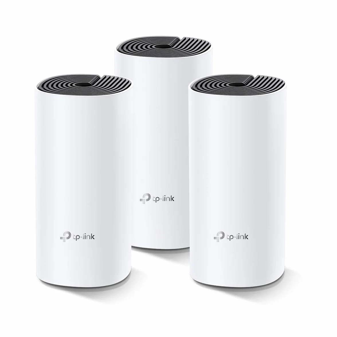TP-Link Deco M4 (3-Pack) - Mesh Wi-Fi AC1200, Cobertura de hasta 370 m², se Adapta a Pisos y hogares de Varias Plantas, Modos de Trabajo múltiple, 2 x Puertos Gigabit por Unidad