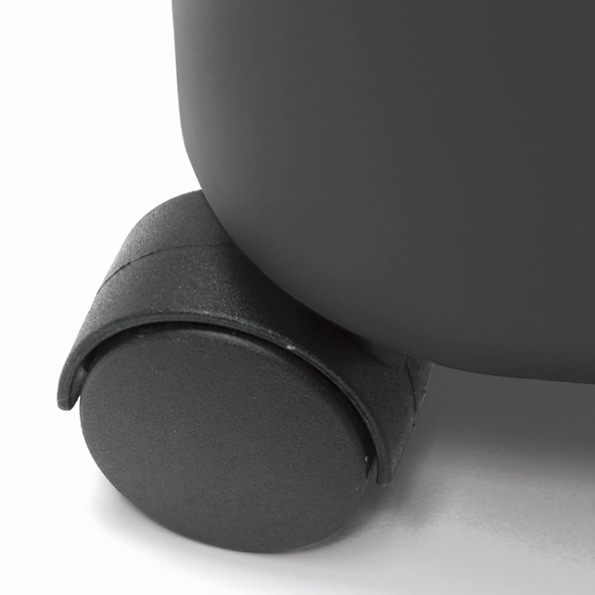 Mery Cubo para fregona con escurridor ruedas giratorias 14 litros Gris