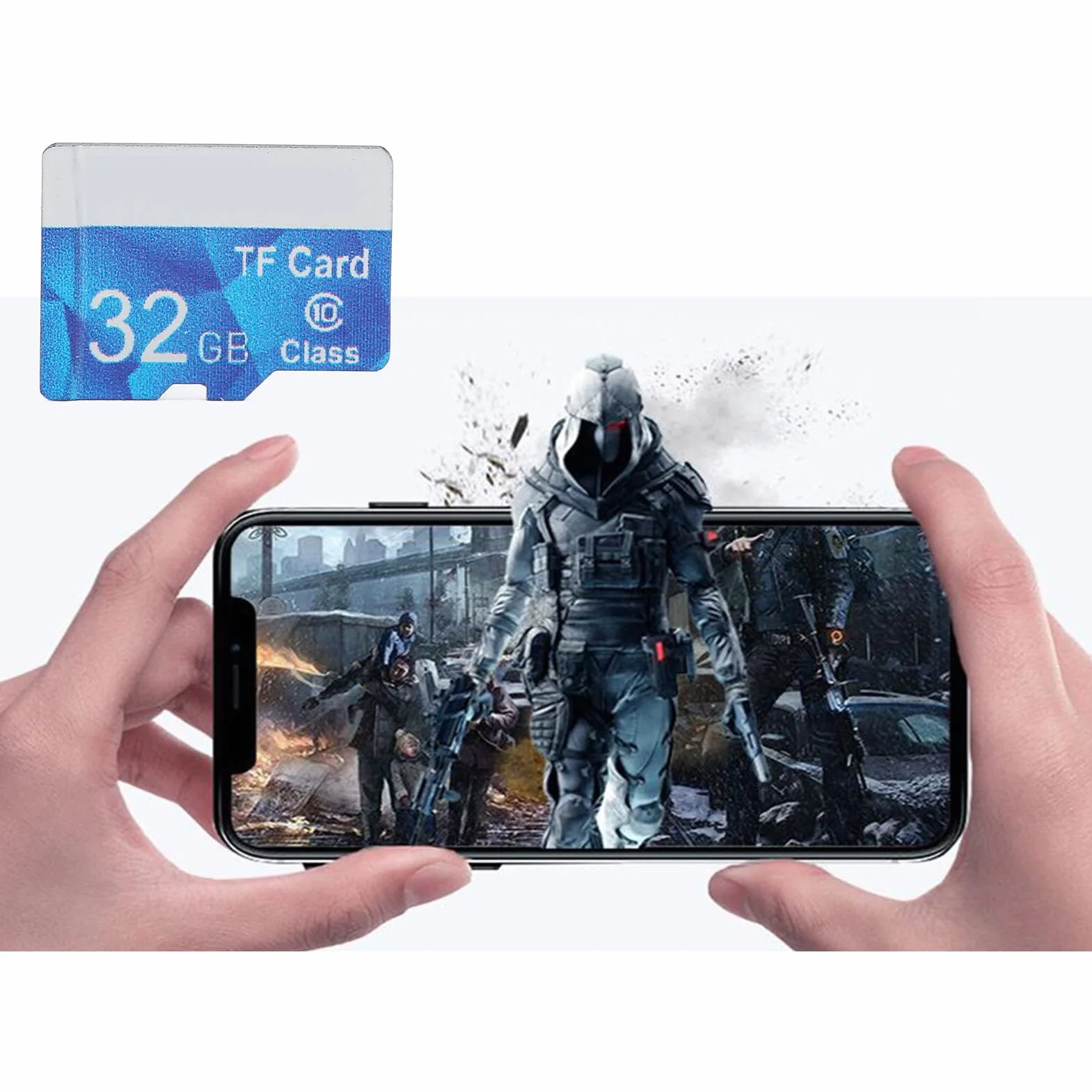 Tarjeta TF, Tarjeta de Memoria Micro de Alta Velocidad, Clase 10, Impermeable, Resistente a los Golpes, Mini Tarjeta de Memoria para cámaras, teléfonos móviles, Reproductores de MP3, Drones,