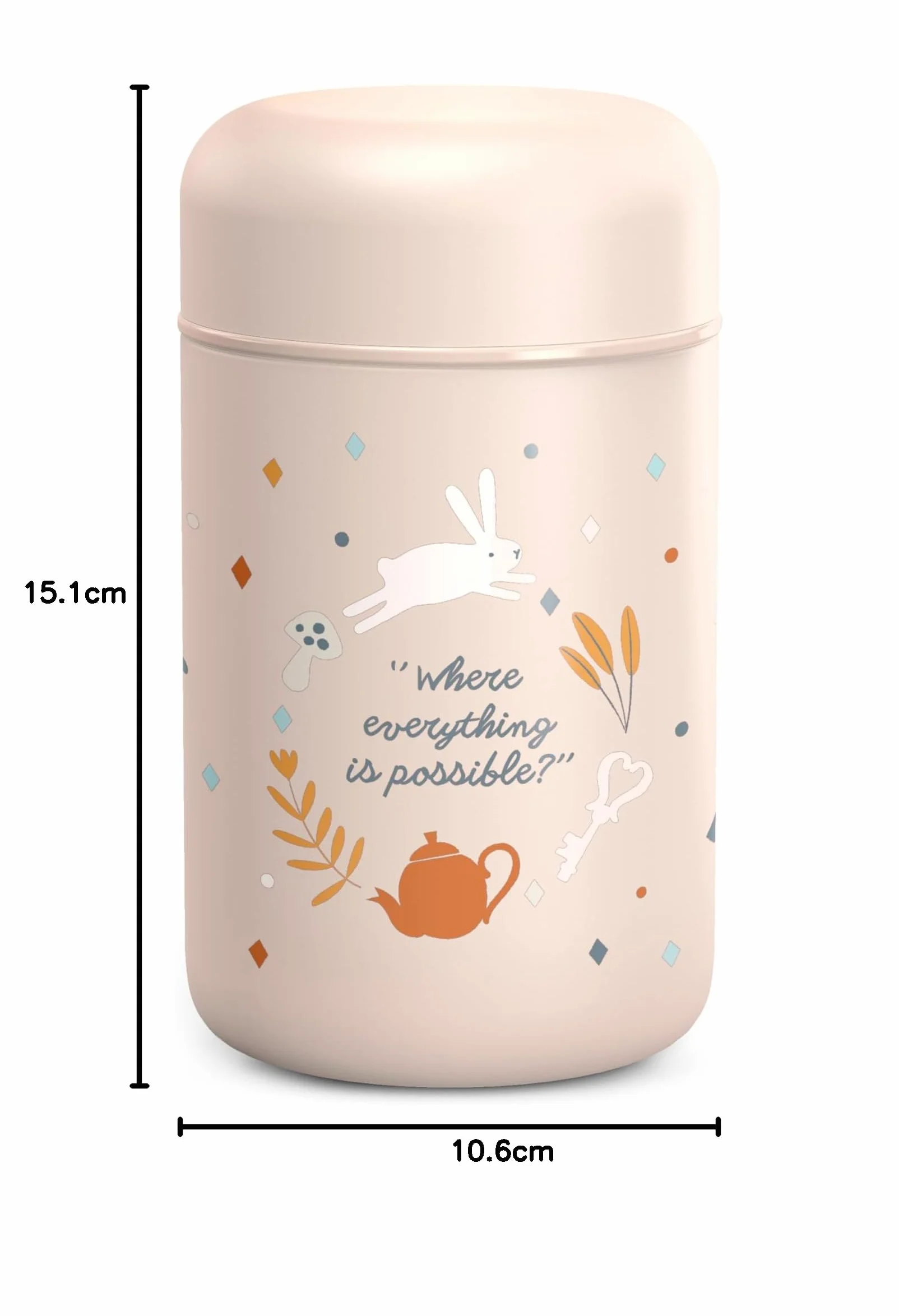 Suavinex Termo Papillero Bebé Acero Inoxidable 400 ml Cierre Hermético Antifugas Comidas Calientes Frías Rosa