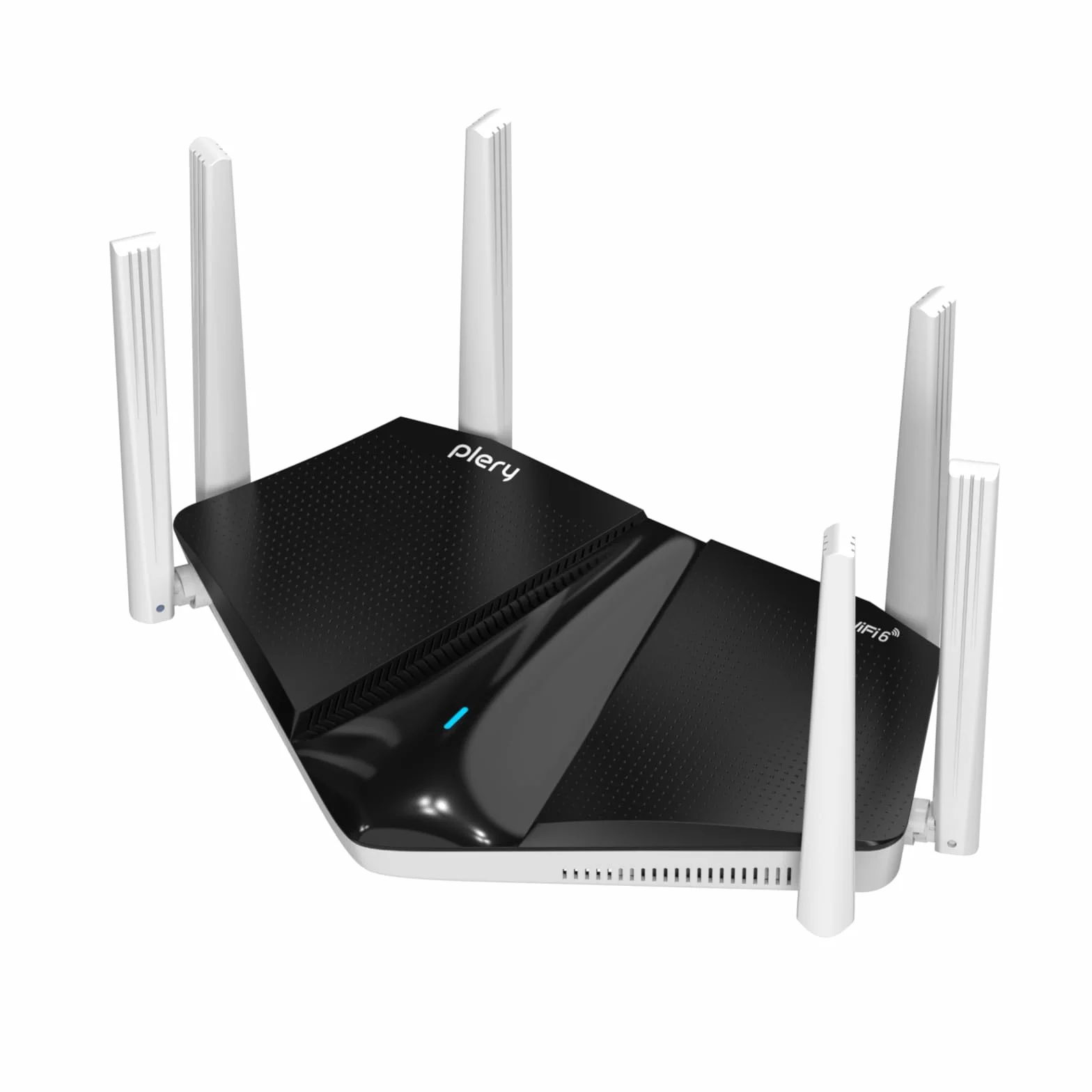 AX3000 Router WiFi 6, Doble Banda 5Ghz/2.4Ghz, 1 x WAN / 4 x LAN Puerto Gigabit, 3000 Mbps Alta Velocidad, 6 Antenas de Alta Ganancia, Up to 65 Dispositivos, WPA3, Compatible con EasyMesh
