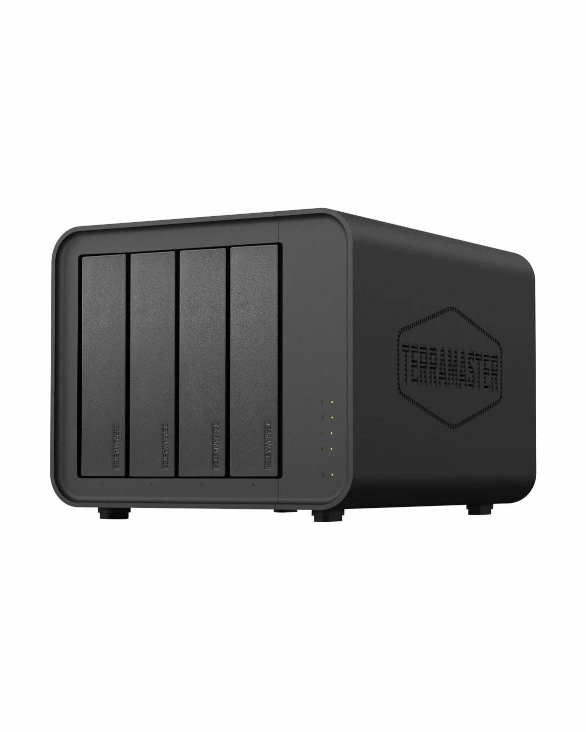 TERRAMASTER F4-424 Pro NAS Almacenamiento - 4 Bahías, CPU Core i3-N305 8 Núcleos y 8 Hilos, 32GB RAM DDR5, Puerto 2.5GbE x 2, Almacenamiento Conectado a la Red de Máximo Rendimiento para Empresas