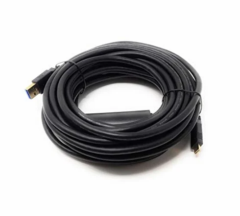 System-S Cable de 10 m USB tipo C 3.1 a USB tipo A 3.0 datos GL3523 Repetidor Cable para Tablet y HDD
