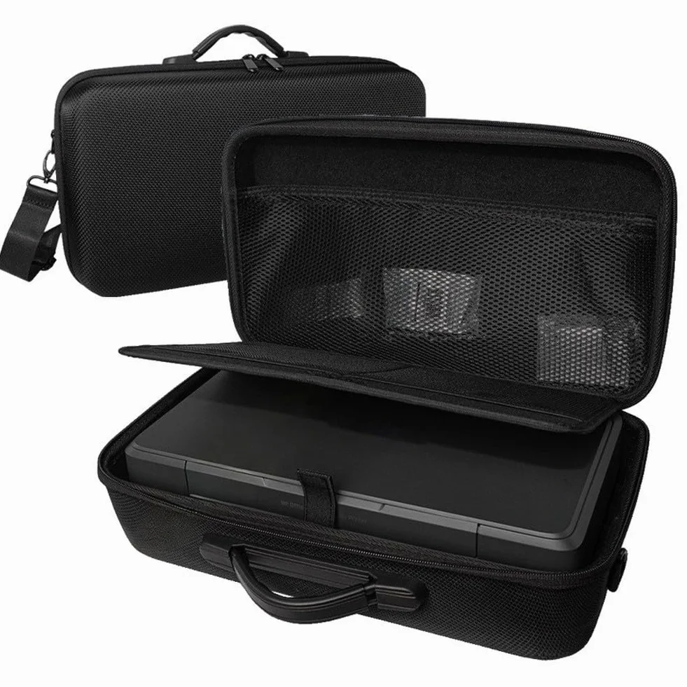 Bolsa de almacenamiento rígida para impresora HP Officejet 250, funda de transporte de EVA a prueba de golpes con interior espacioso para accesorios, caja protectora de viaje portátil