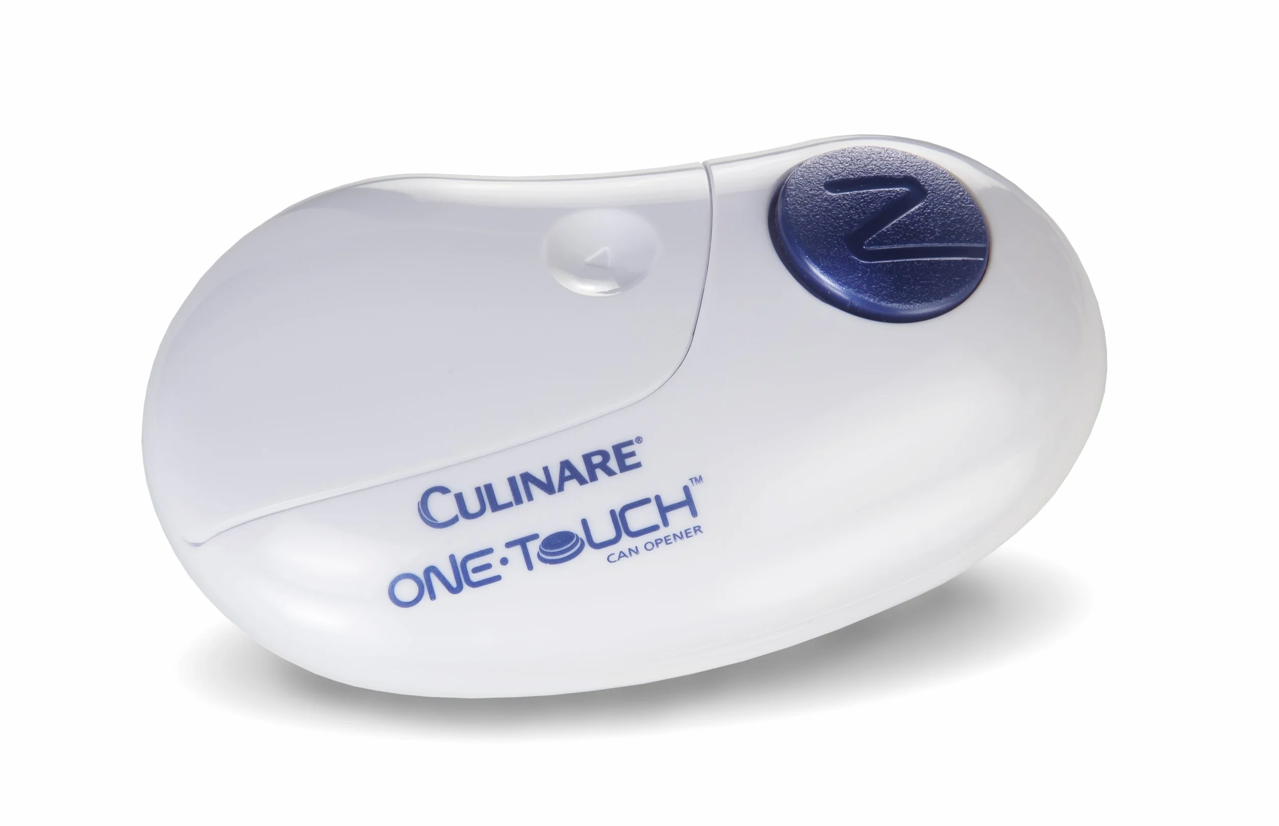 Culinare One Touch Abrelatas Eléctrico, Plástico/Acero Inoxidable, Apertura Automática, Funciona con Pilas, Magnético