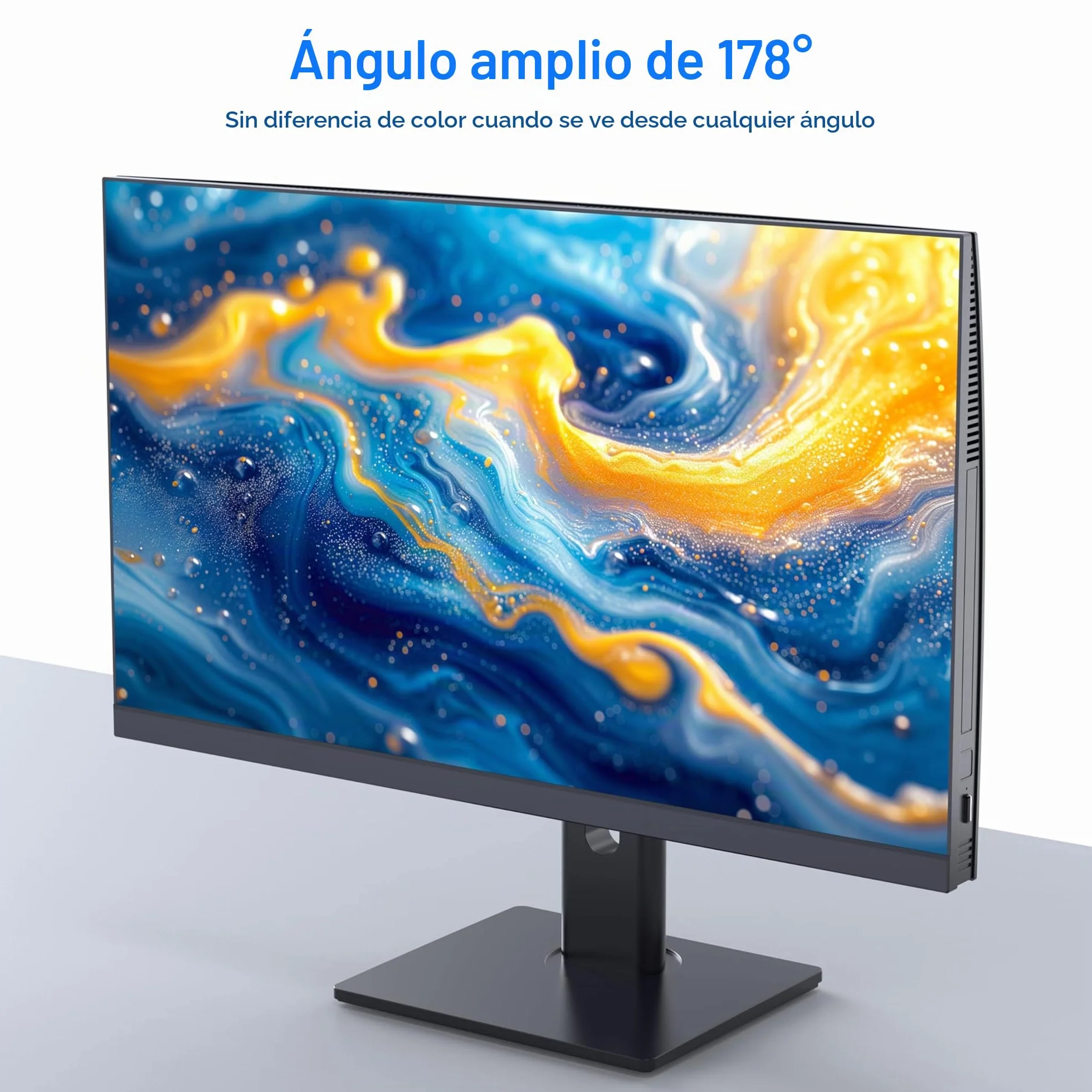 PC Todo en uno con IPS Full HD de 27 Pulgadas, procesador Alder Lake-N95 de 16GB de RAM y SSD de 512GB, Ordenador de Sobremesa con WiFi 6 de Doble Banda, Bluetooth 5.3, ratón y Teclado cableado