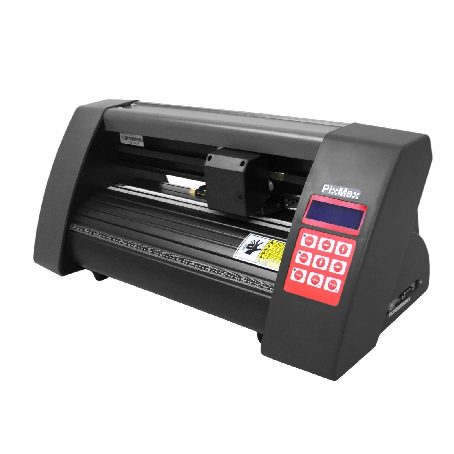 PixMax - Plotter de Corte de Vinilo 51cm Cortador Cortadora de Vinilo con Software SignCut Pro, Hojas Roland,Ojo Óptico+Bolígrafo con Soporte para Dibujar GRATIS Compatible con Microsoft Windows y Mac