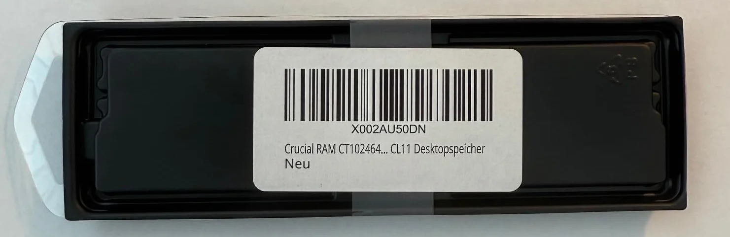 Crucial RAM CT102464BD160B 8 GB DDR3 1600 MHz CL11 Memoria para computadora de escritorio