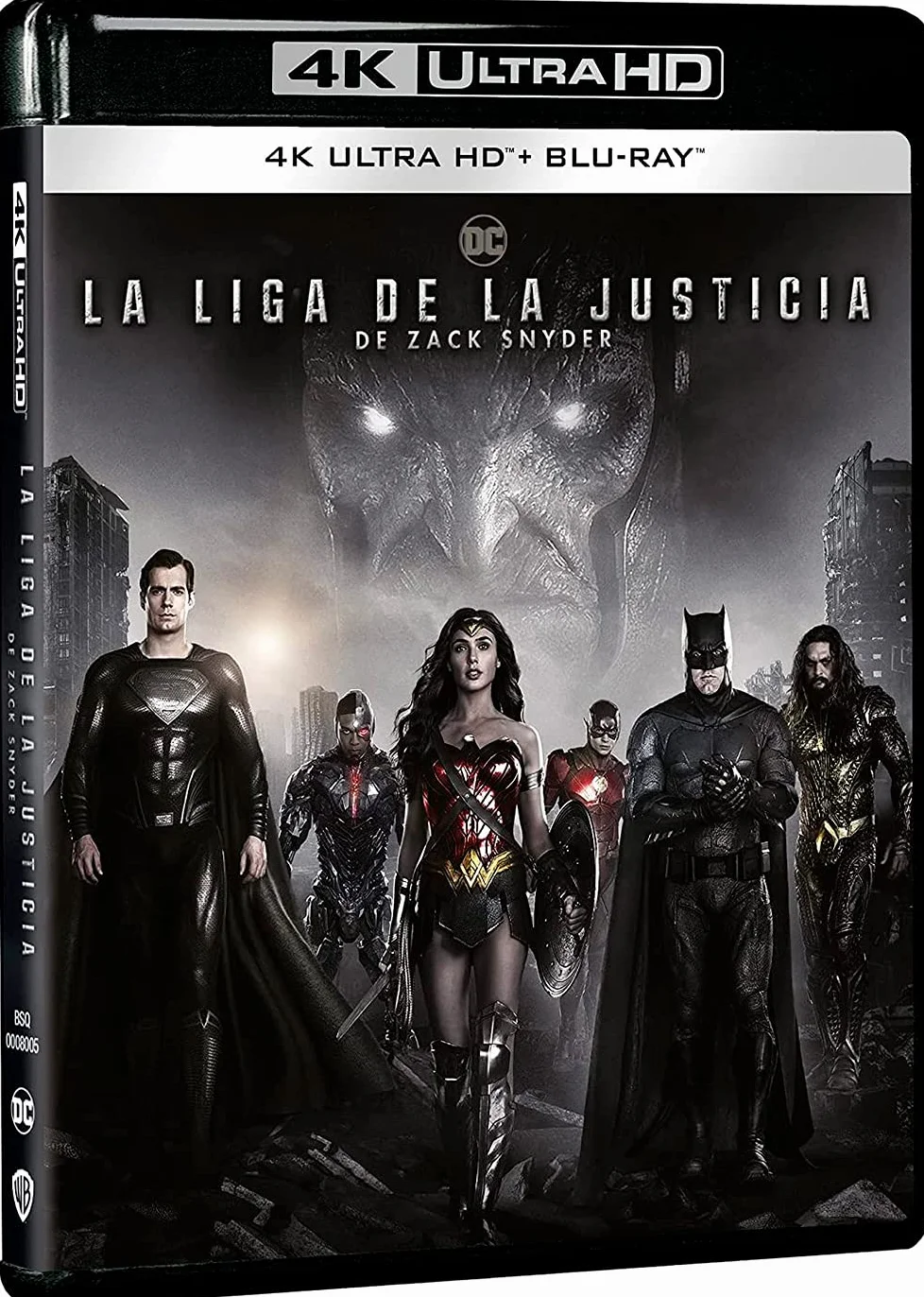 La Liga de la Justicia de Zack Snyder (2 discos Blu-ray + 2 discos 4k UHD) [Blu-ray]