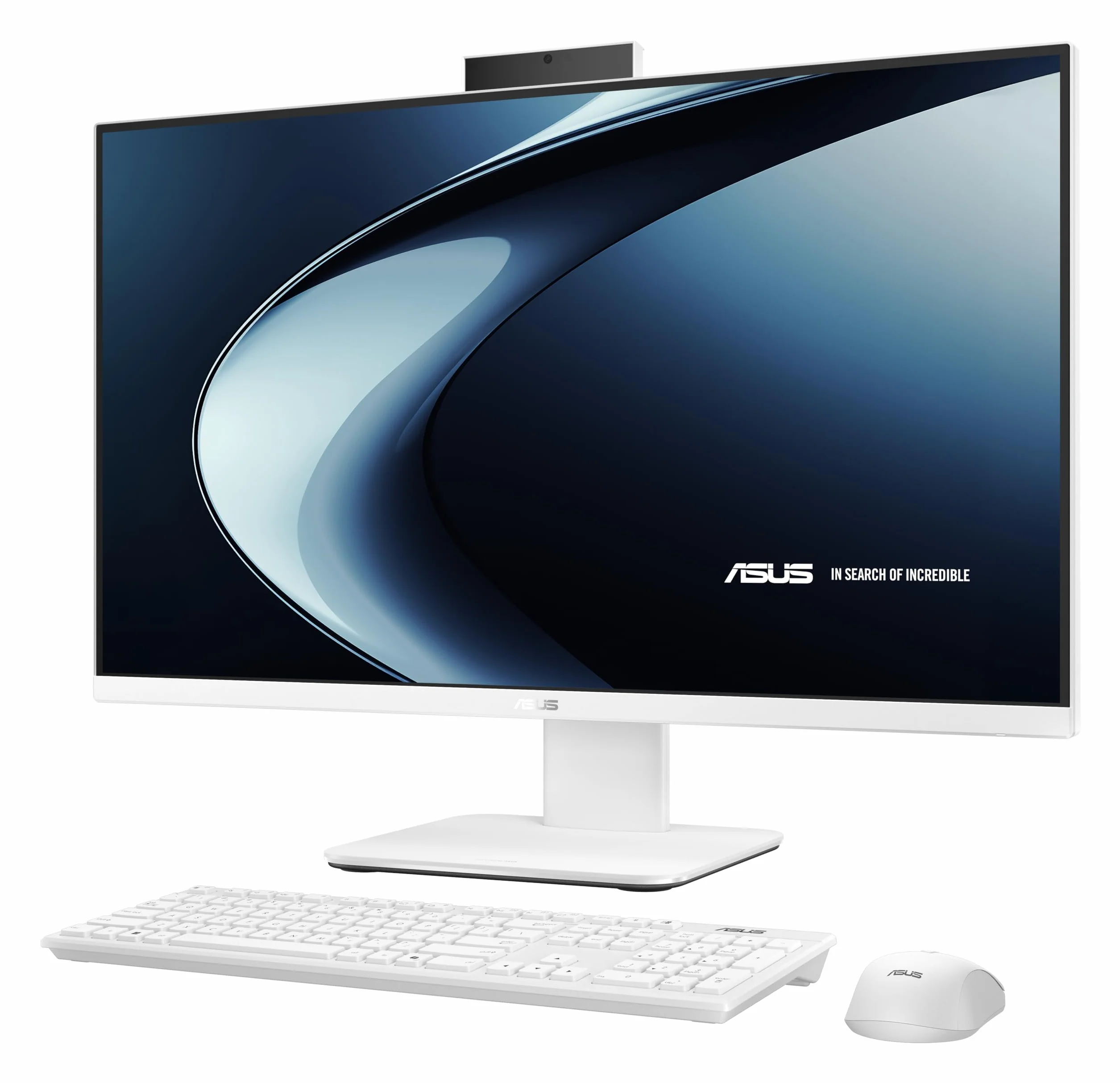 ASUS,ASUS V400 AiO V470VAK-WPE1530 - Sobremesa Todo en uno 27" Full HD (Intel Core 7 240H, 16GB RAM, 512GB SSD, Graphics, Sin Sistema Operativo) Blanco - Teclado QWERTY español