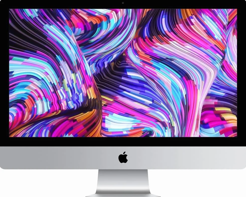 2019 Apple iMac con 3.7GHz Intel Core I5 (27-pulgadas, 16GB RAM, 2TB Fusion Drive) (QWERTY English) Plata (Reacondicionado)