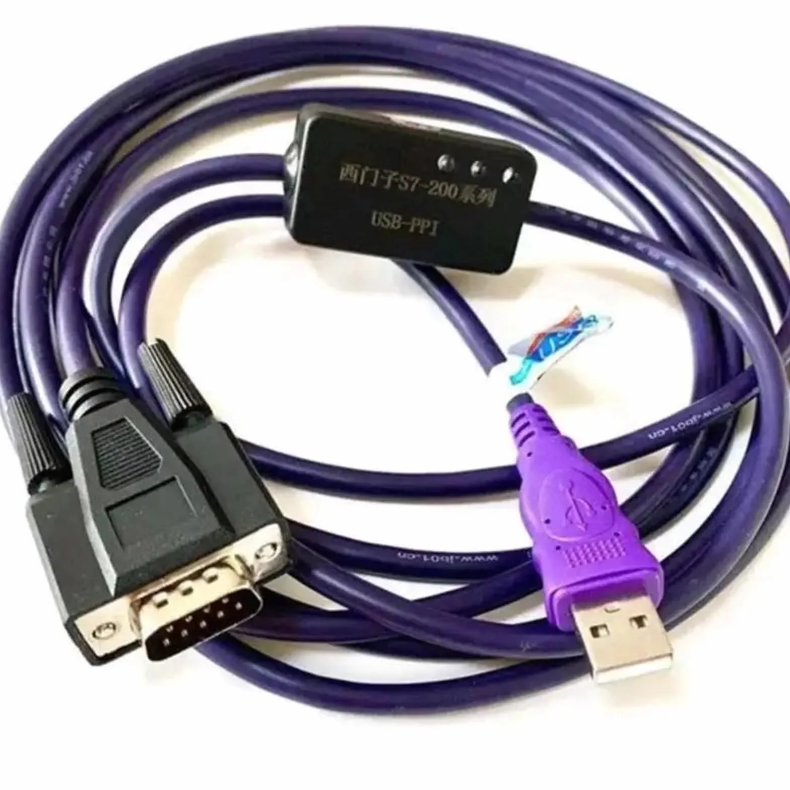 Cable aislado USB-PPI+ for panel HMI TP177A Copia de seguridad y restauración mediante software ProSave