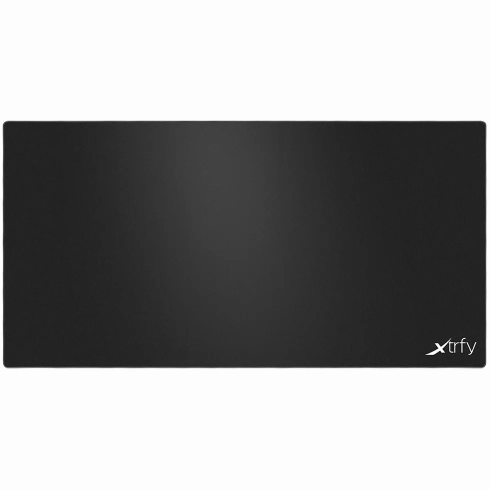 Xtrfy GP2, Alfombrilla de Ratón Gaming Grande de Tela (1200 x 600 x 4 mm), Precisión en Cada Movimiento, Bordes Cosidos, Base Antideslizante, Lavable a Máquina, Negro