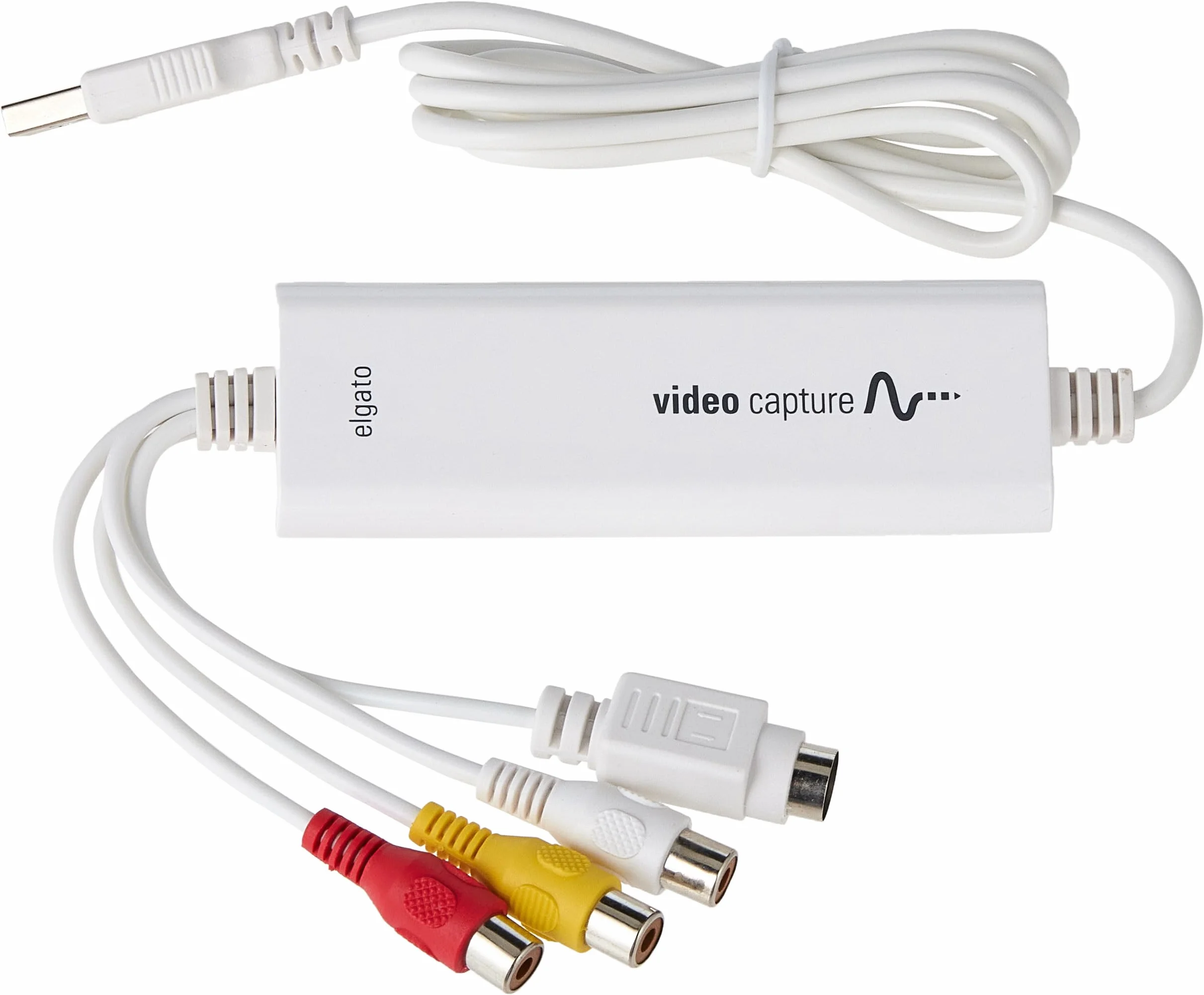 Elgato Video Capture - Capturadora digitalizadora de vídeo para Mac, PC y iPad (USB 2.0)