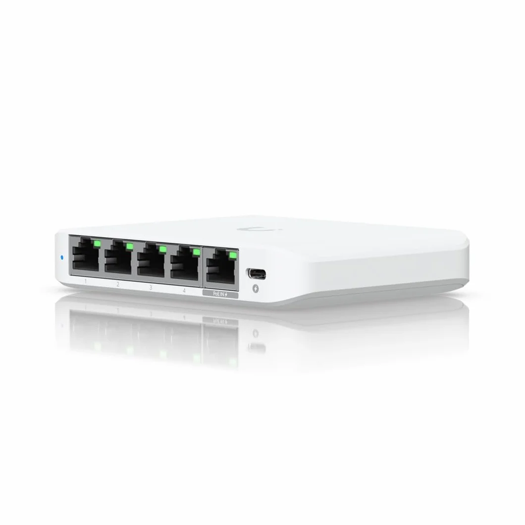 Ubiquiti Unifi Usw Flex 2.5g Compact 8 Port Switch - UsW-FleX-2.5G-8 - Eu Psu
