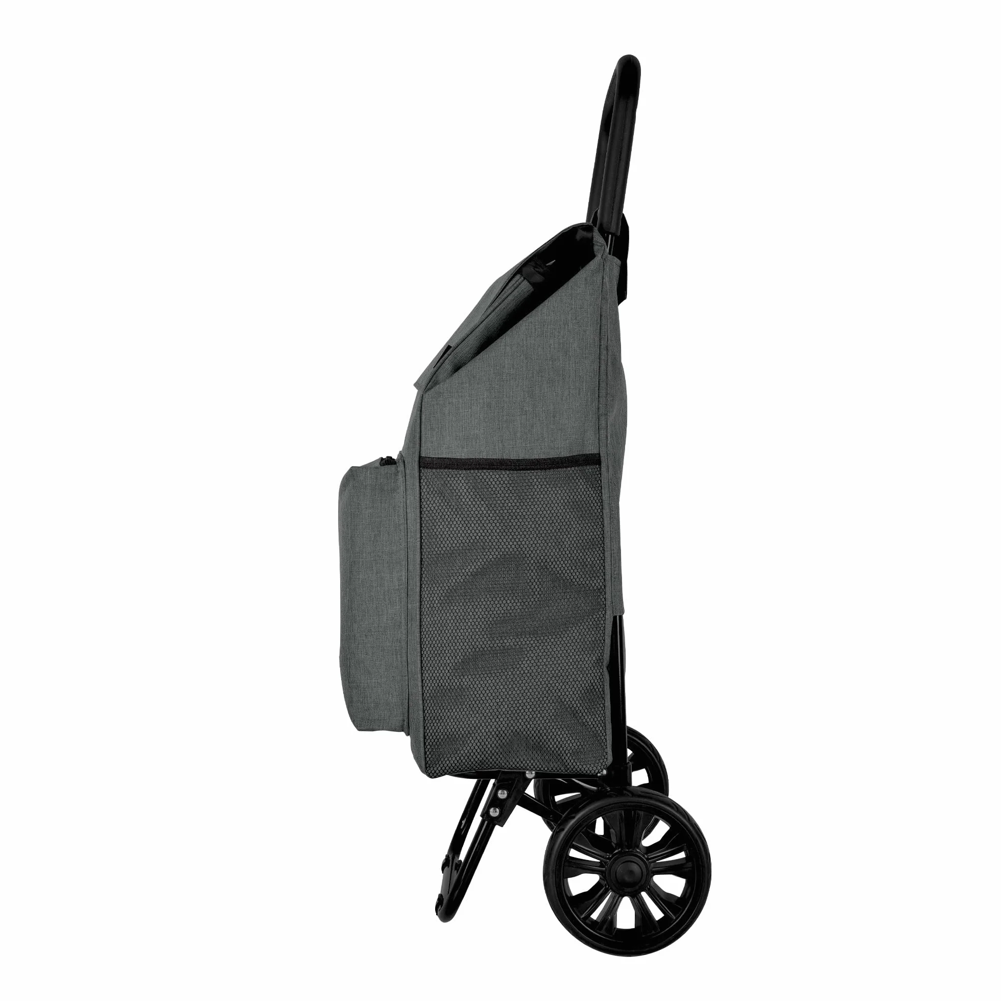 JATA HCAR2504 Carro de la Compra 2 Ruedas 40L Bolsa Refrigerante Carga 30 kg Chasis Acero