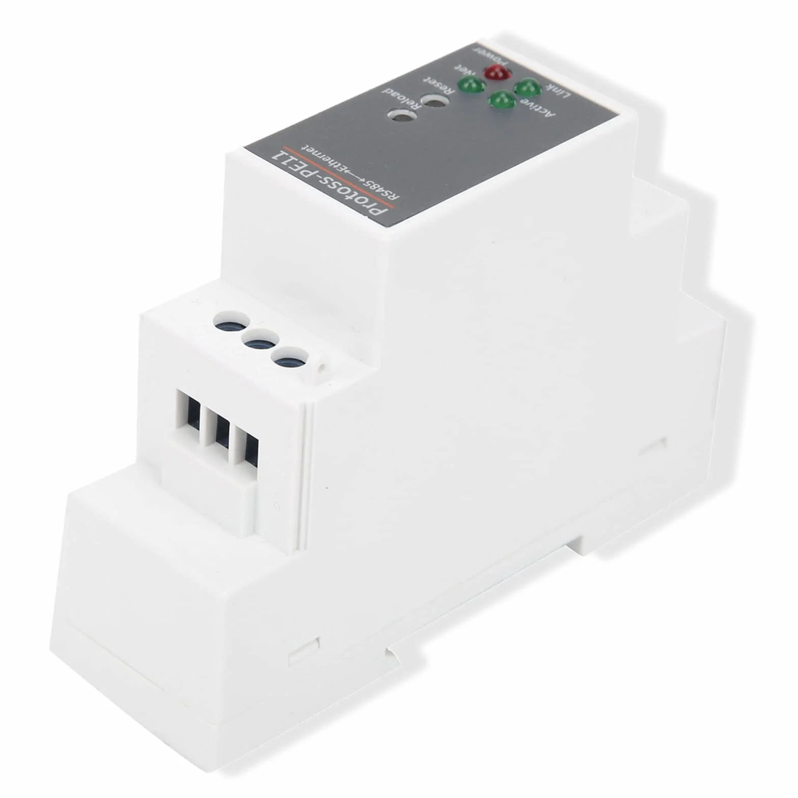Montaje en riel de RS485 a Servidor Serie Ethernet PE11‑H Enrutador de Servidor Serie RS485 a Ethernet 100-240 V CA PE11-H para FreeRTOS