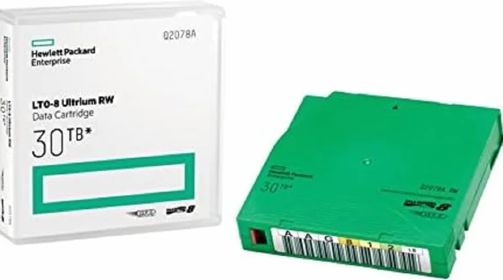 Hewlet Packard HP LTO Tape Q2078AN LTO8 - Cinta Adhesiva (12 TB, 30 TB, 20 Unidades)