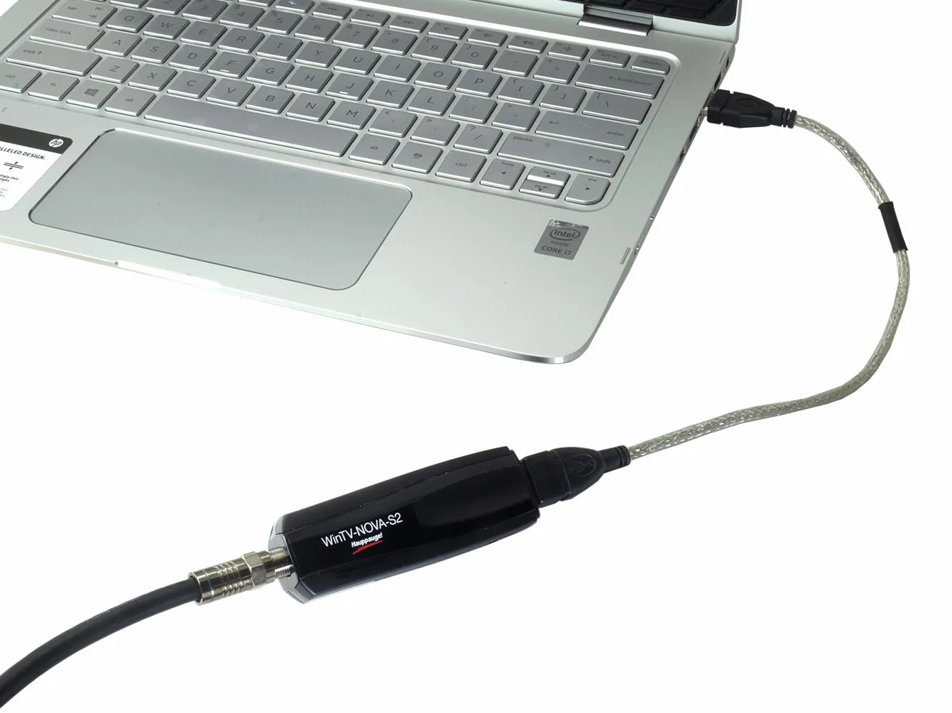Hauppauge WinTV-Nova-S2 01676 Sintonizador de TV USB HD, televisión satelital digital DVB-S2 y DVB-S para computadora portátil o PC