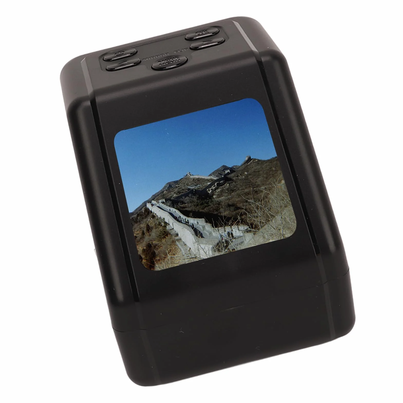 Escáner de Diapositivas de Película, Pantalla de 2 Pulgadas, Convierte 135, 126, 110, Diapositivas de 8mm a Escáner de Negativos de Fotos Digitales JPG de 22MP para Preservación