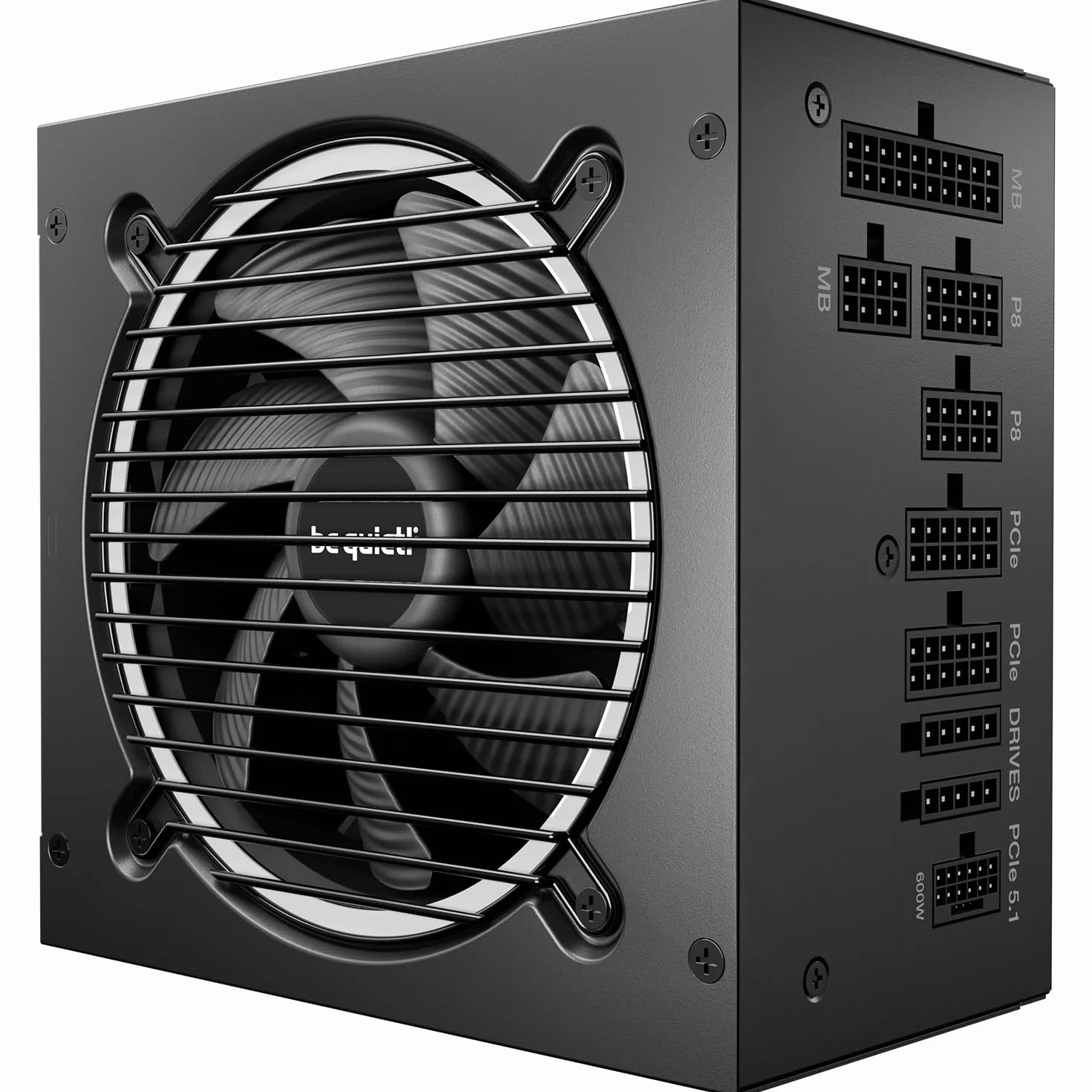 be quiet! Pure Power 13 M 1000W Fuente de alimentación, eficiencia 80 Plus® Gold, ATX 3.1, Compatible con GPU PCIe 5.1, Ventilador be quiet! semipasivor de 120 mm, construcción semipasiva