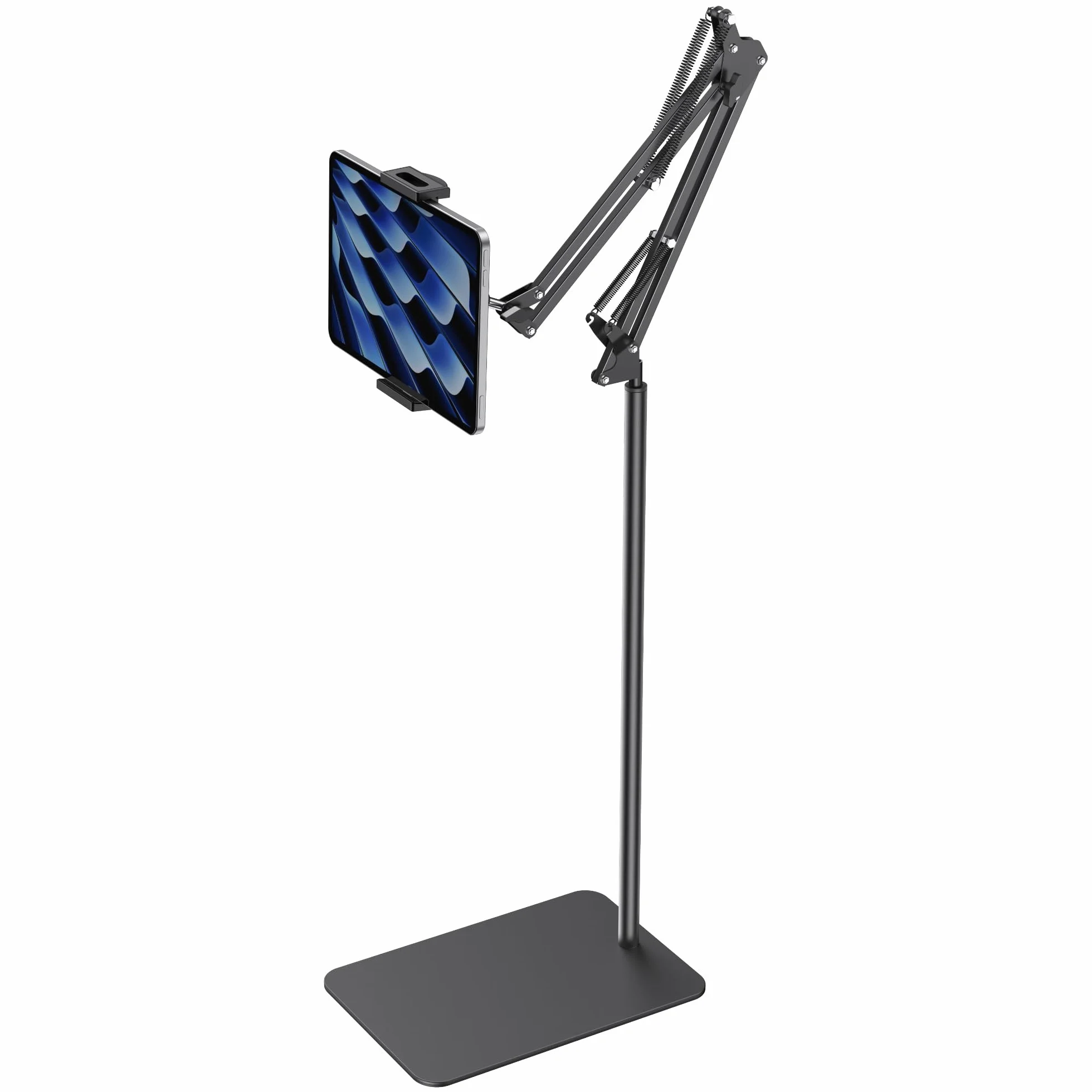 InnoGear Soporte de suelo para tableta, soporte ajustable para teléfono, soporte universal compatible con iPhone, iPad Pro Air Mini, Samsung Tab, Kindle, lectores electrónicos, grande