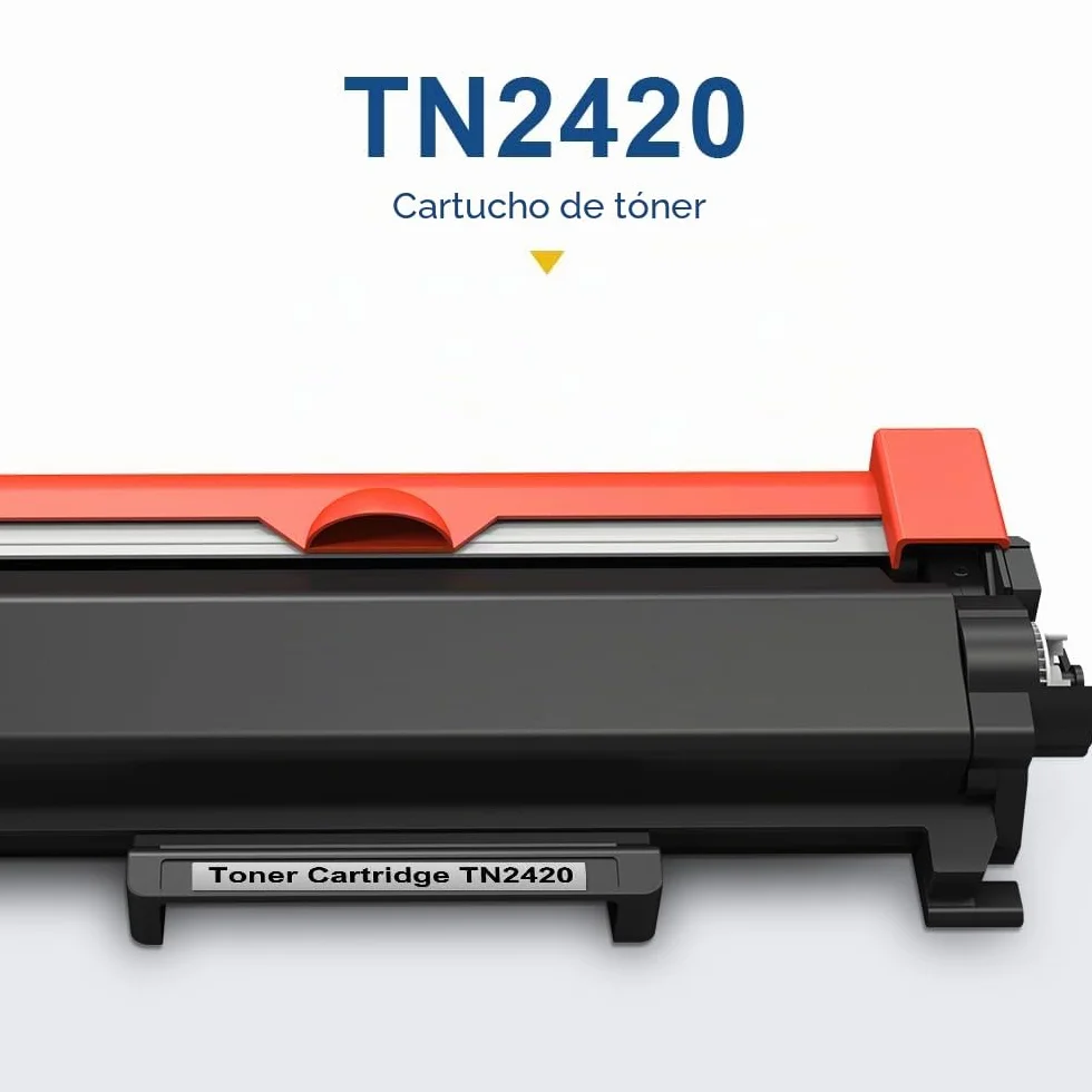 TN2420 Cartucho de Tóner Compatibles para Brother TN2420 TN-2420 para MFC L2710DW L2750DW L2710DN L2730DW DCP L2510D L2530DW L2550DN HL L2310D L2350DW (2 Negro)