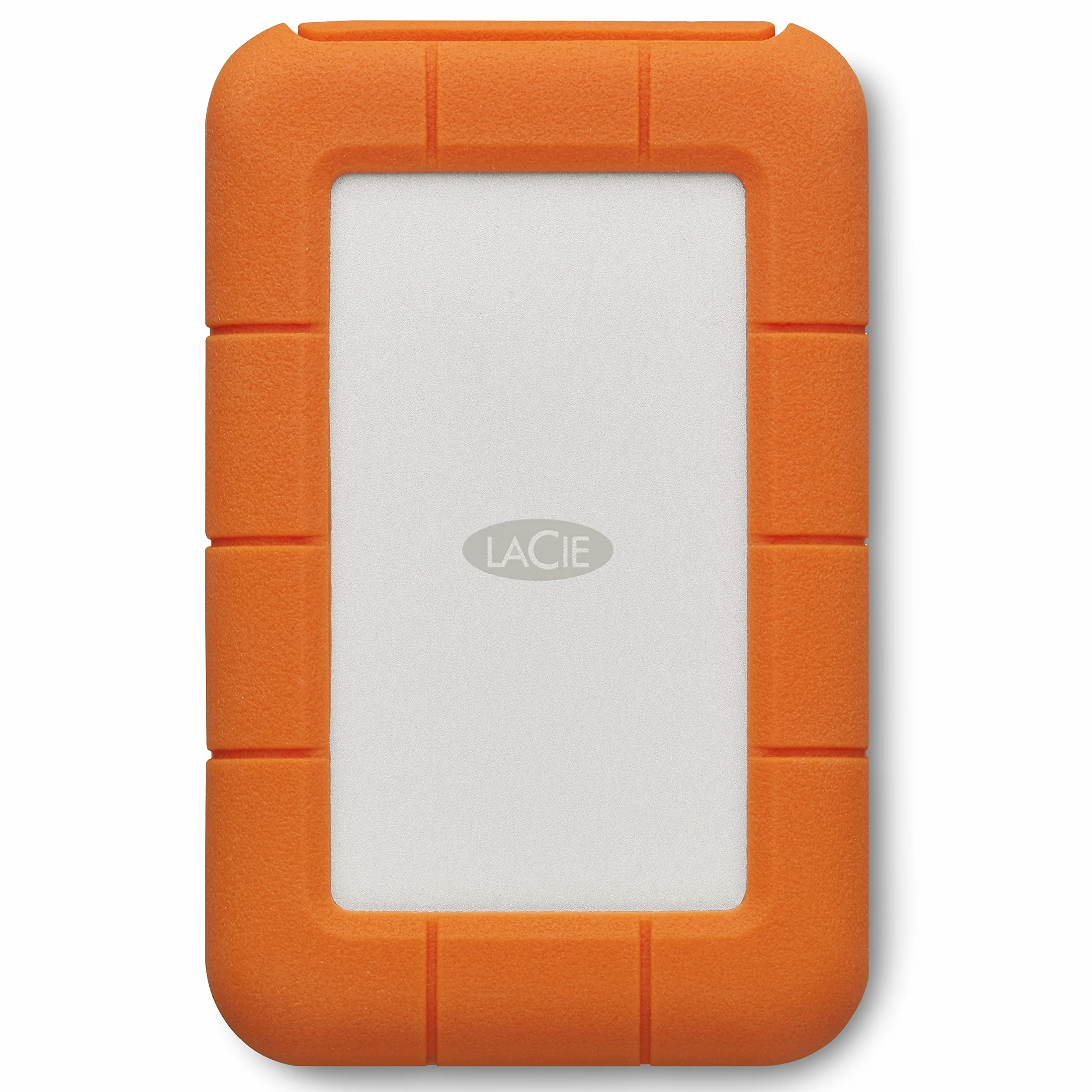 LaCie Rugged USB-C 4TB — antigolpes, USB‑C Disco duro externo portátil 2,5", para Mac y Windows — incluye Rescue Data Recovery