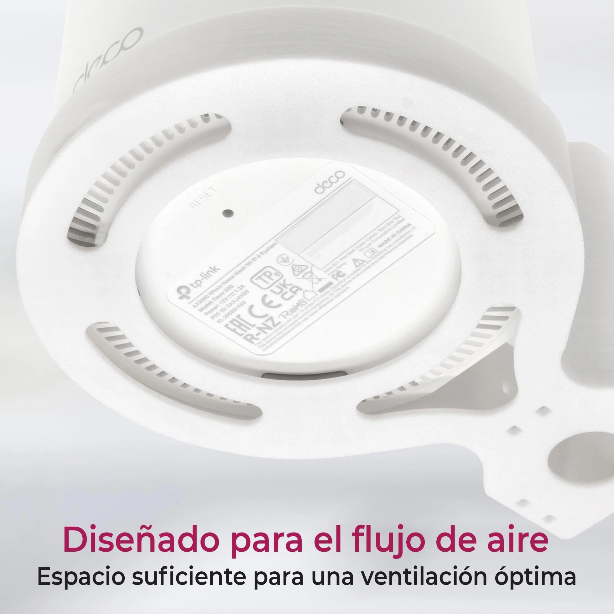 Mobilefox Soporte de pared para router TP-Link Deco X50 AX3000 (3 unidades)