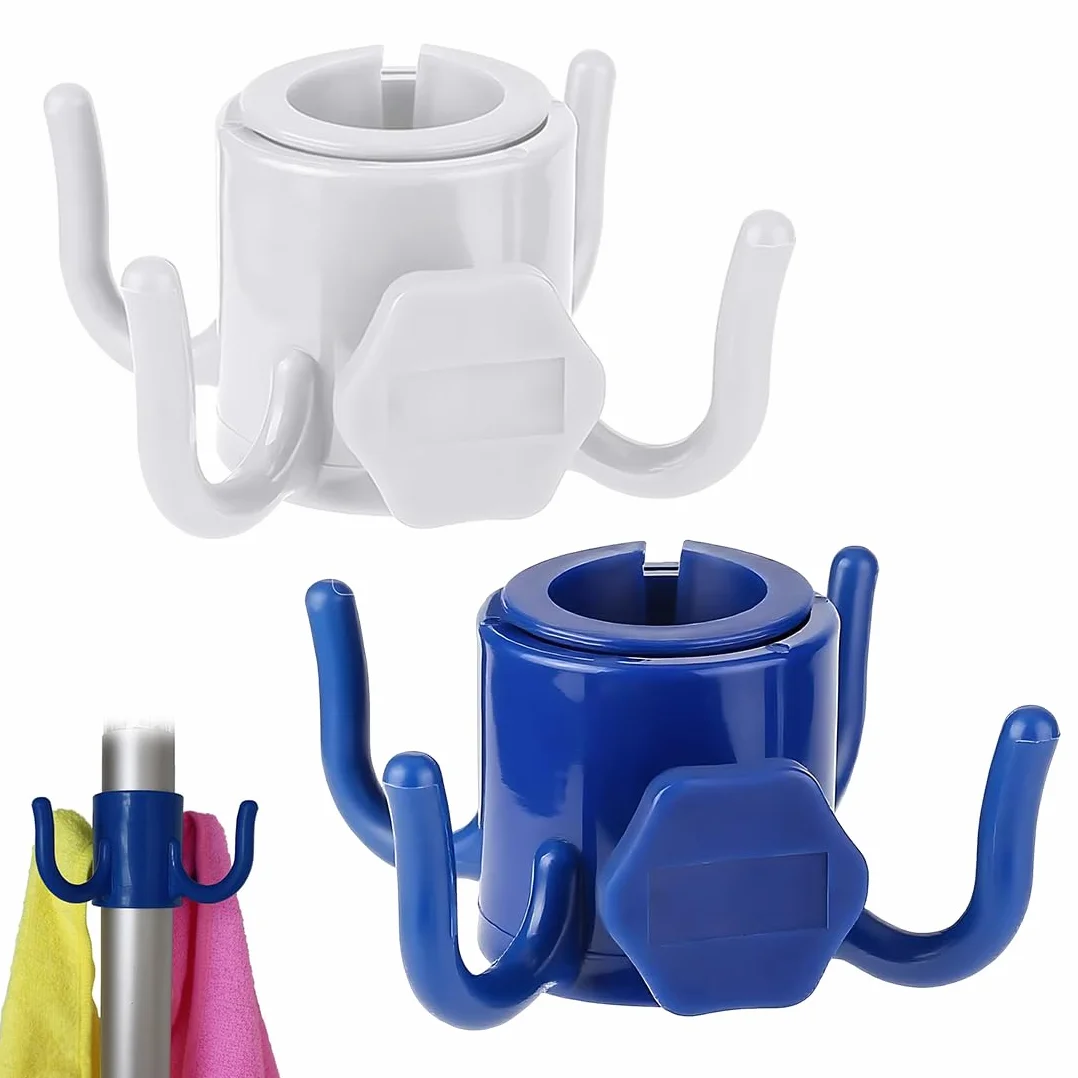 Gancho para Colgar de Sombrilla de Playa 2pcs Plástico 4-Pines