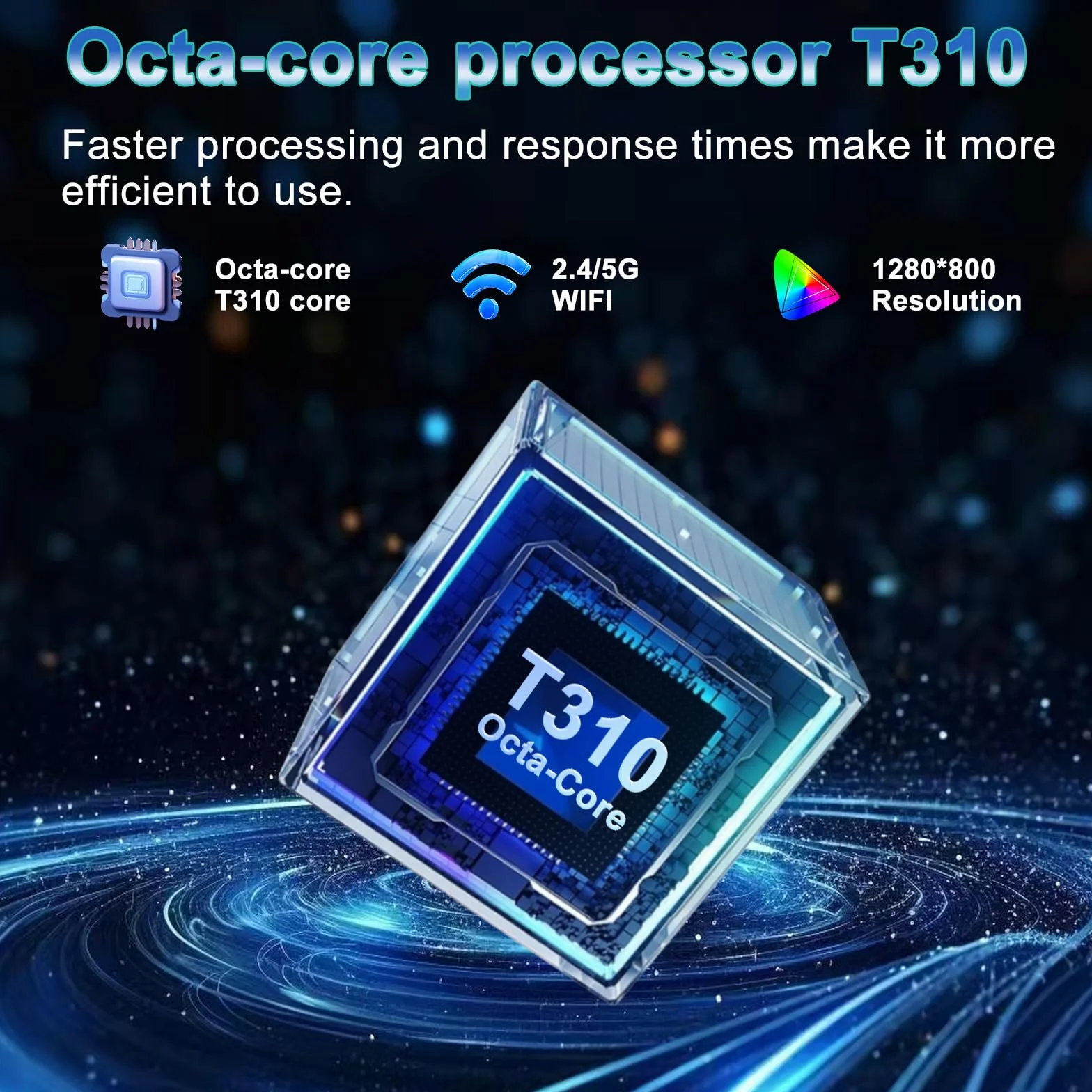DMOAO Tablet 10 Pulgadas Android 15 con Gemini AI, 30 GB RAM + 2 TB ROM Expansión, 5G WiFi, GPS, Widevine L1, Octa-Core, BT 5.0, 6000mAh, USB-C, FHD Tablet con Teclado+ Ratón + Funda, Azul