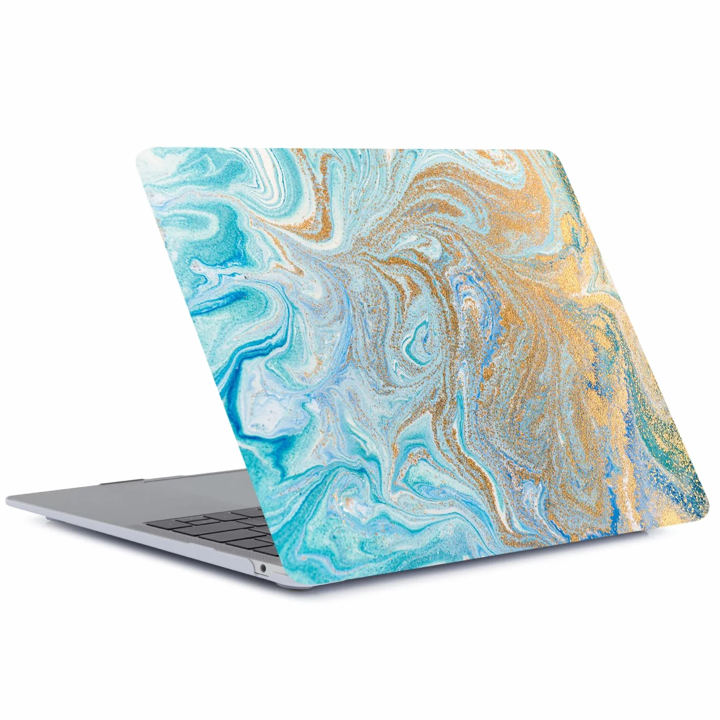 Funda Compatible con MacBook Pro 13 Pulgadas 2020 2019 2018 2017 2016 Modelo A2338 A2289 A2251 A2159 A1989 A1708 A1706, Dura Carcasa de Plástico Estuche Protector, Agua, Ondulación