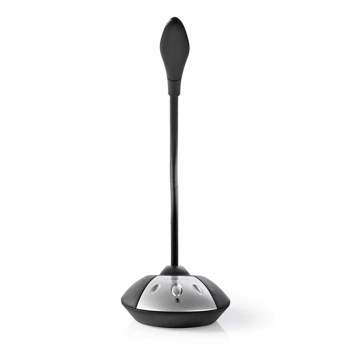 Nedis Microfono con Cable USB N egro/Gris