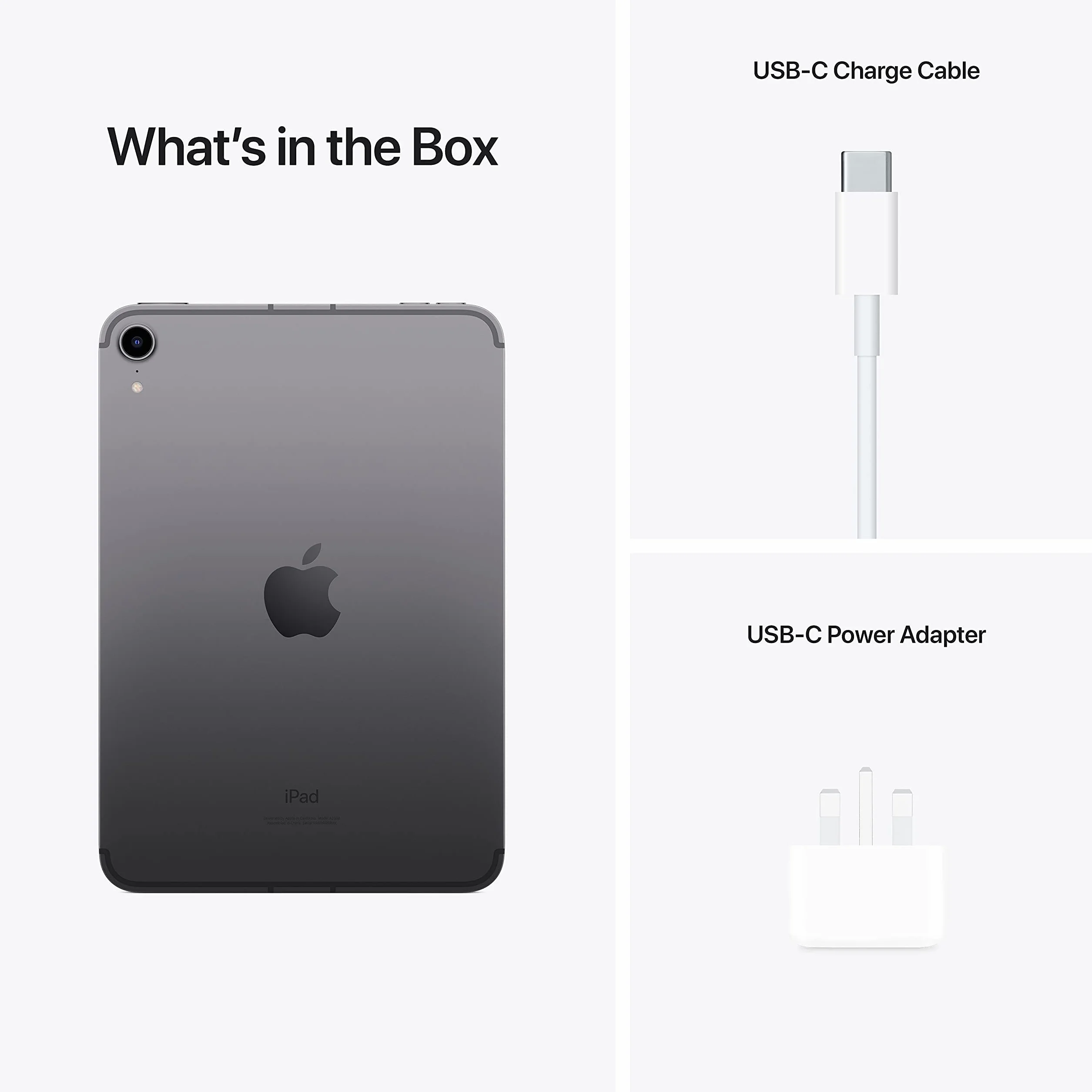 2021 Apple iPad Mini (8,3-pulgadas, Wi-Fi + Celular, 64GB) - Gris Espacial (Reacondicionado)