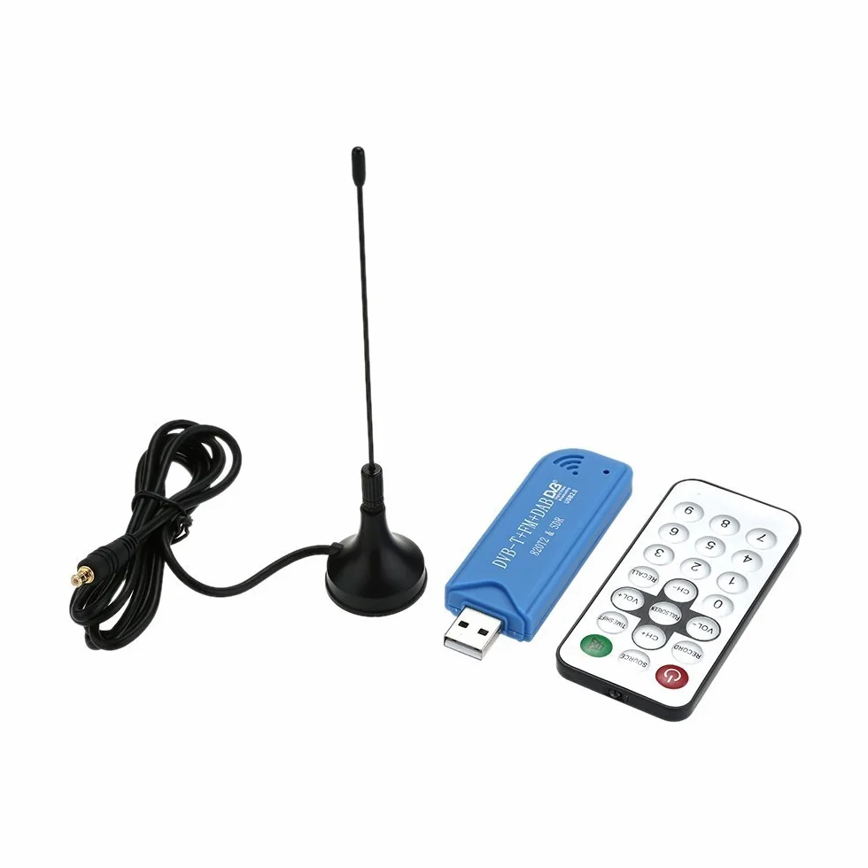 DollaTek Digital USB 2.0 DVB-T SDR+Dab+FM HDTV TV Sintonizador Receptor Palillo RTL2832U + R820T2 Soporte Windows 2000 / XP/Vista / Win7