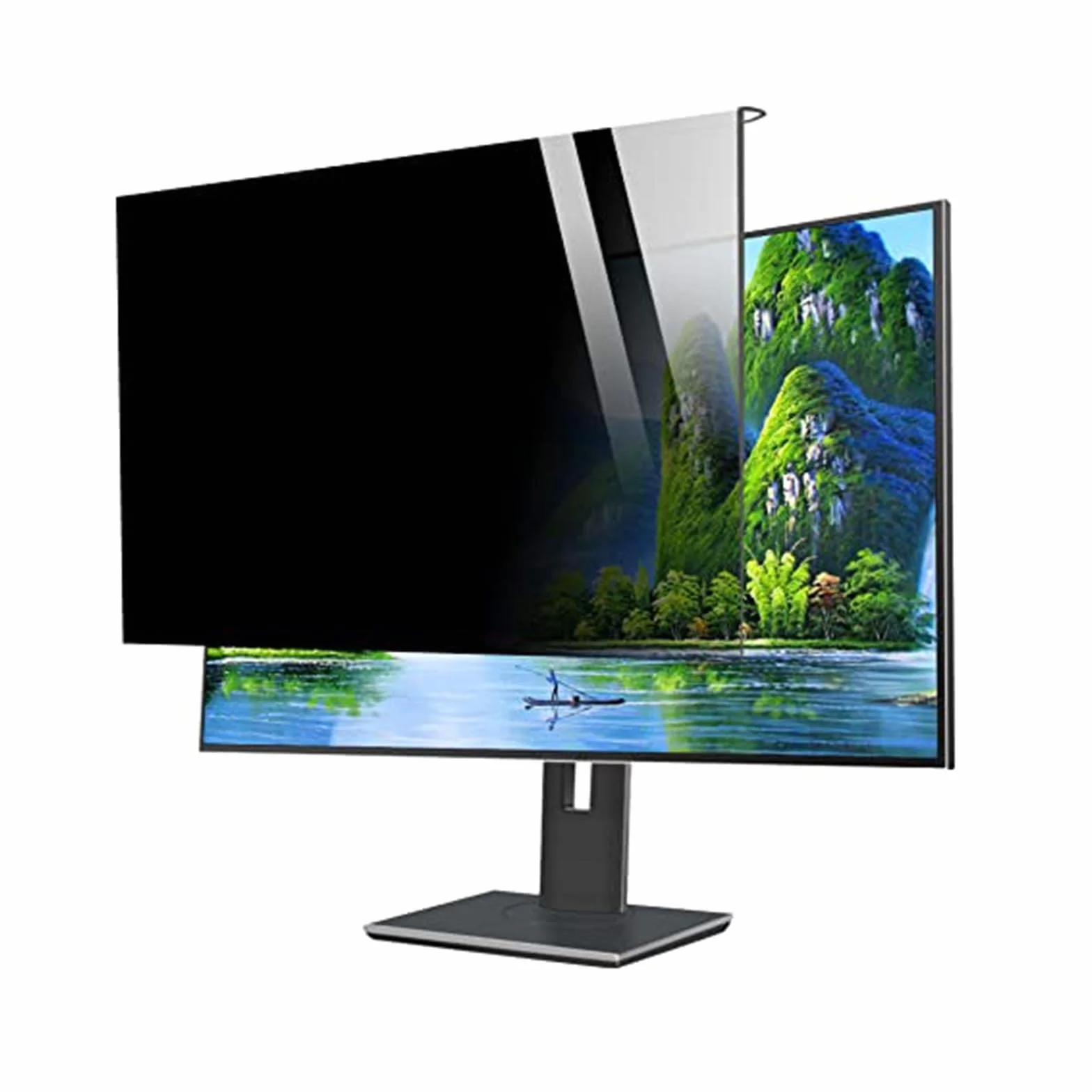 LIGUOYI Antis UV Filtro De Privacidad, Antis Luz Azul Filtro De Pantalla, Protector De Pantalla para Pantalla Ordenador, Monitor, Colgando Privacy Screen Filter Fácil De Colocar