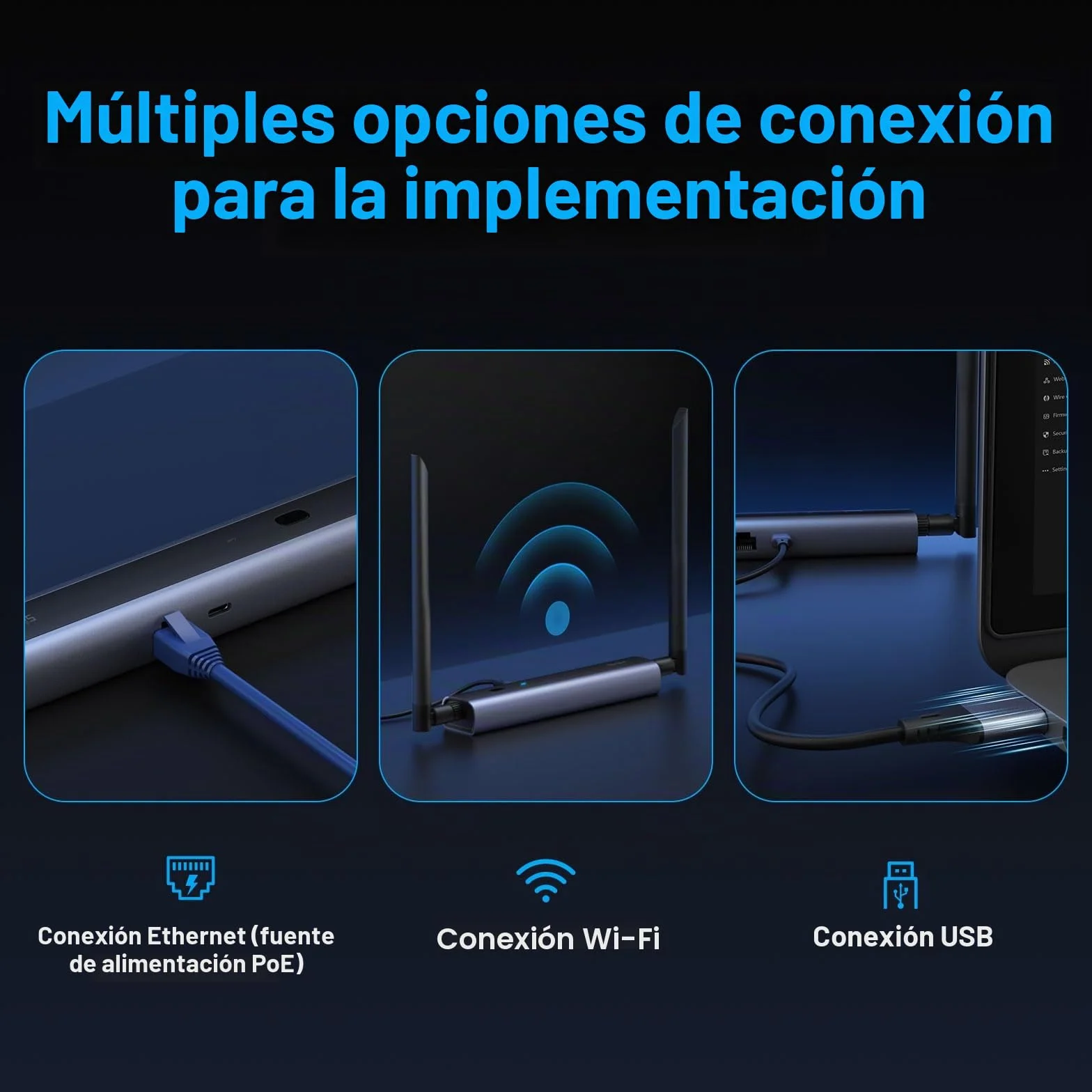 SONOFF Zigbee/Thread PoE Dongle MAX, Compatible con Ethernet, Wi-Fi y USB, Gateway Zigbee con EFR32MG24&ESP32D0, Stick Zigbee para Home Assistant o Zigbee2MQTT