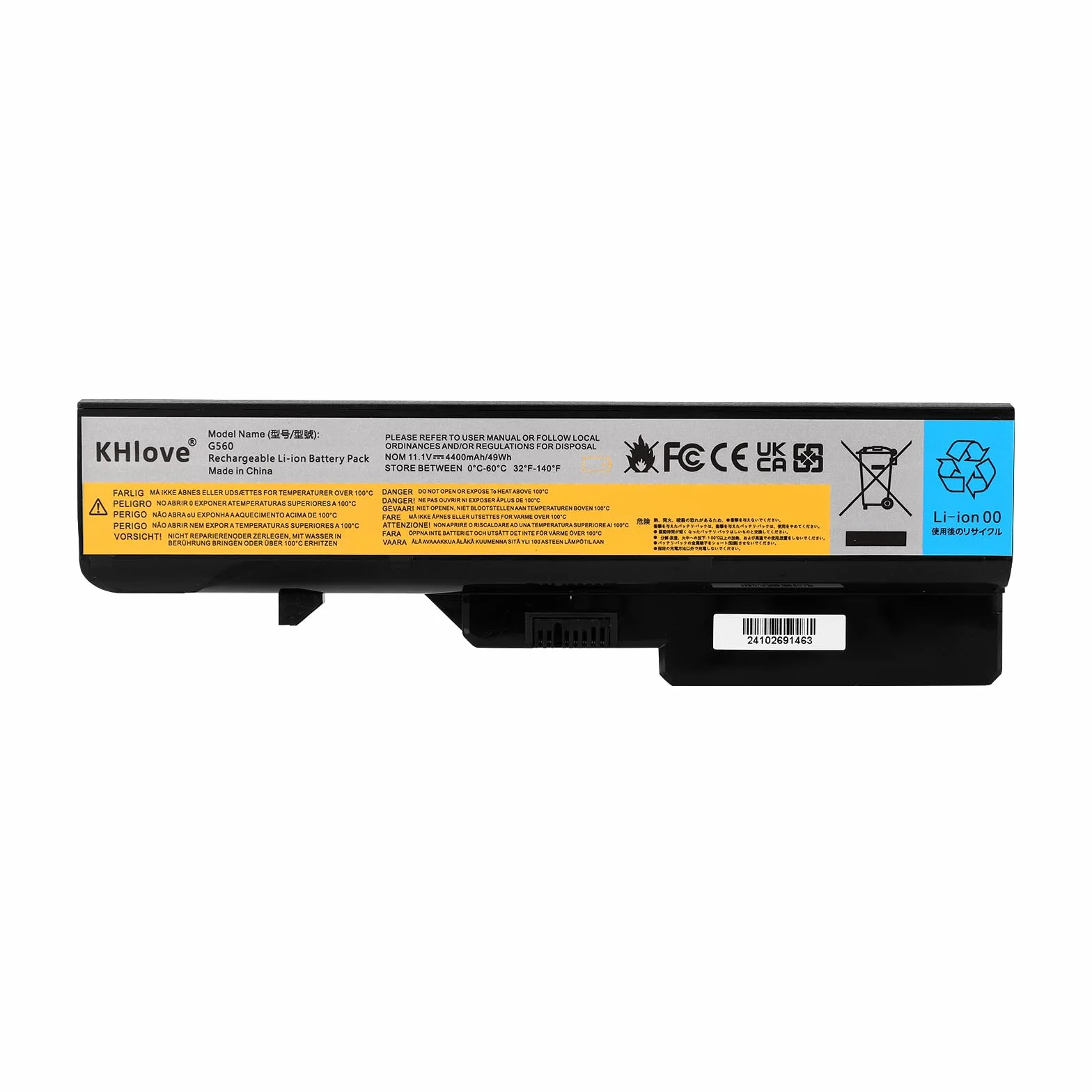 L09L6Y02 L09S6Y02 L09M6Y02 L09C6Y02 LO9L6Y02 L09N6Y02 Batería para Lenovo G560 G565 G570 G570A G575 G770 G780 B570 B570a B575 B575a B575e B470 G460 G470 V360 IdeaPad Z480 Z560 Z565 Z570 Z585