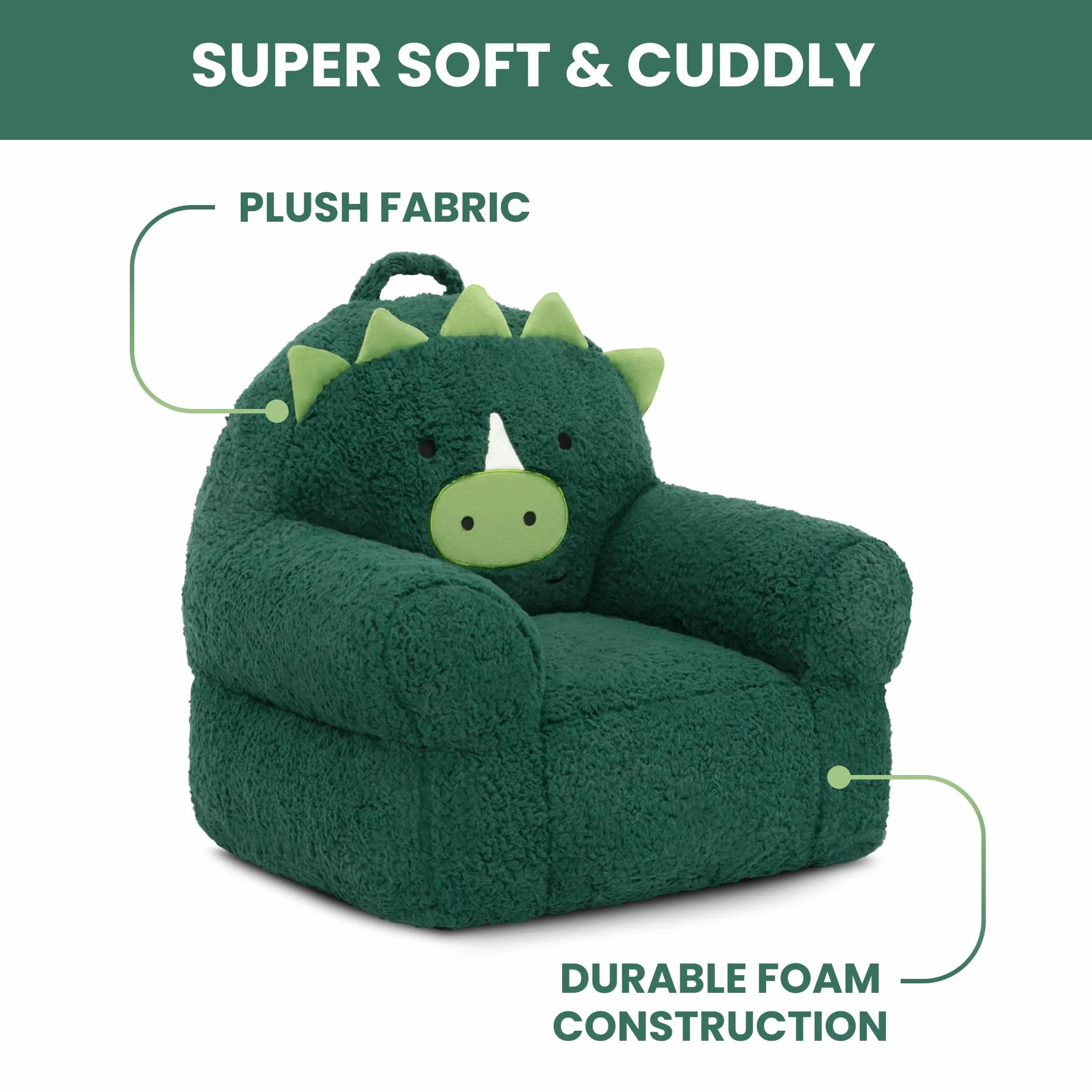 Delta Children Silla Infantil Cozee Buddy Dinosaurio