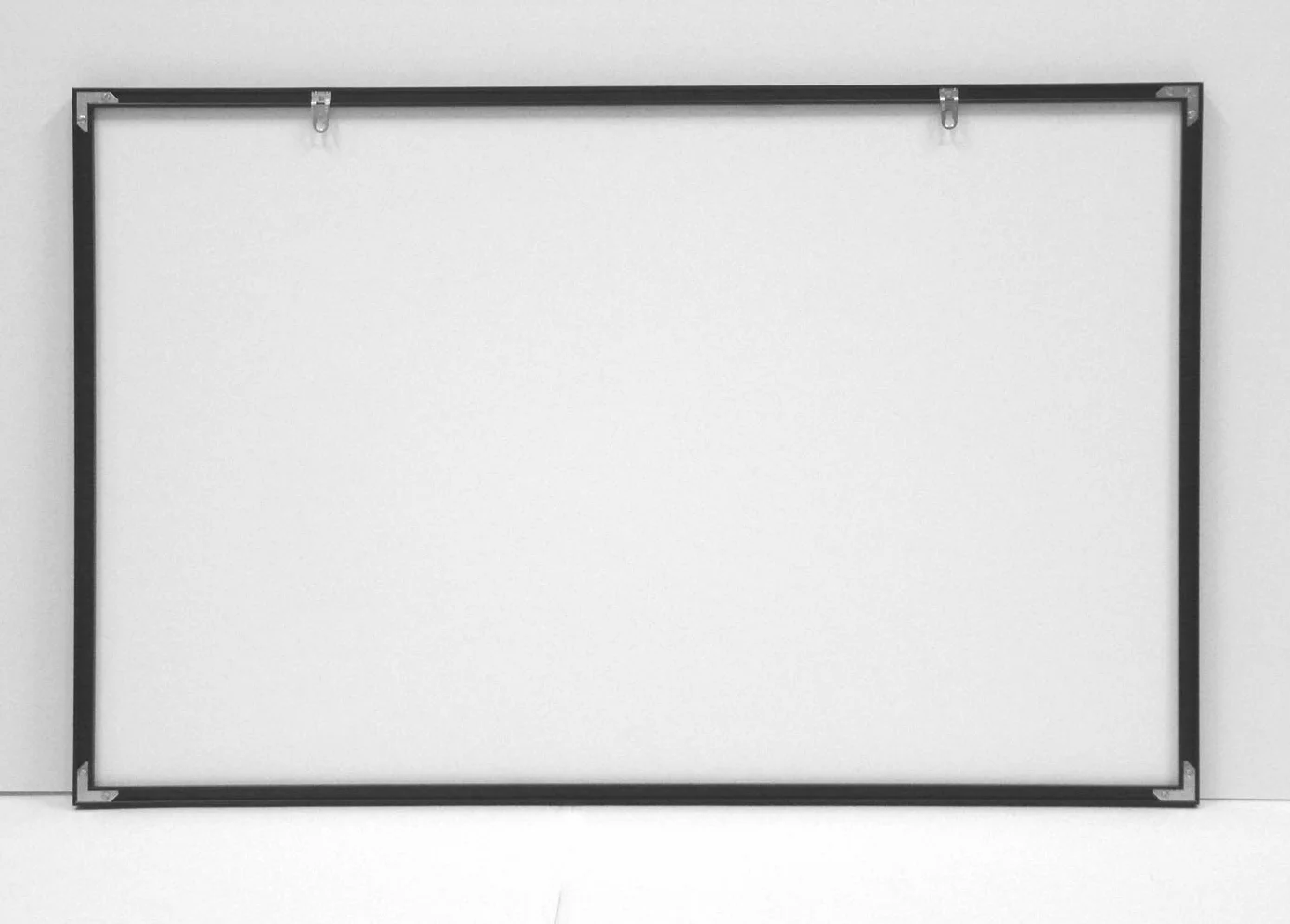 BaikalGallery STEVE MCQUEEN BYN CUADRO V3415 Enmarcado en Moldura de Aluminio Negro Montaje Panel Adhesivo Foam Laminado Mate 40x60cm